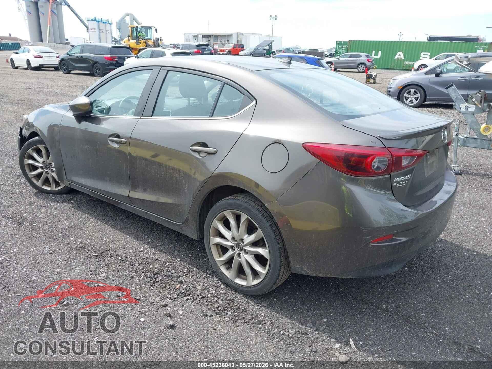 MAZDA MAZDA3 2014 - JM1BM1W39E1183615