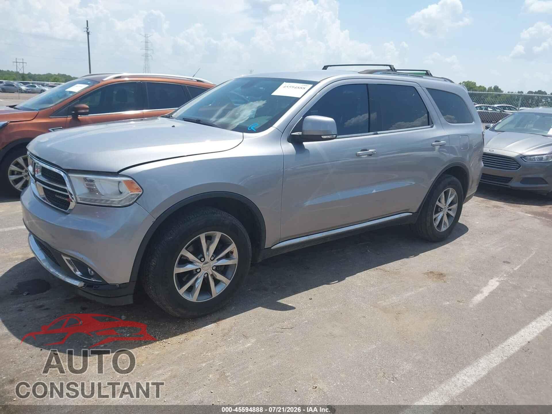 DODGE DURANGO 2014 - 1C4RDJDG8EC976610