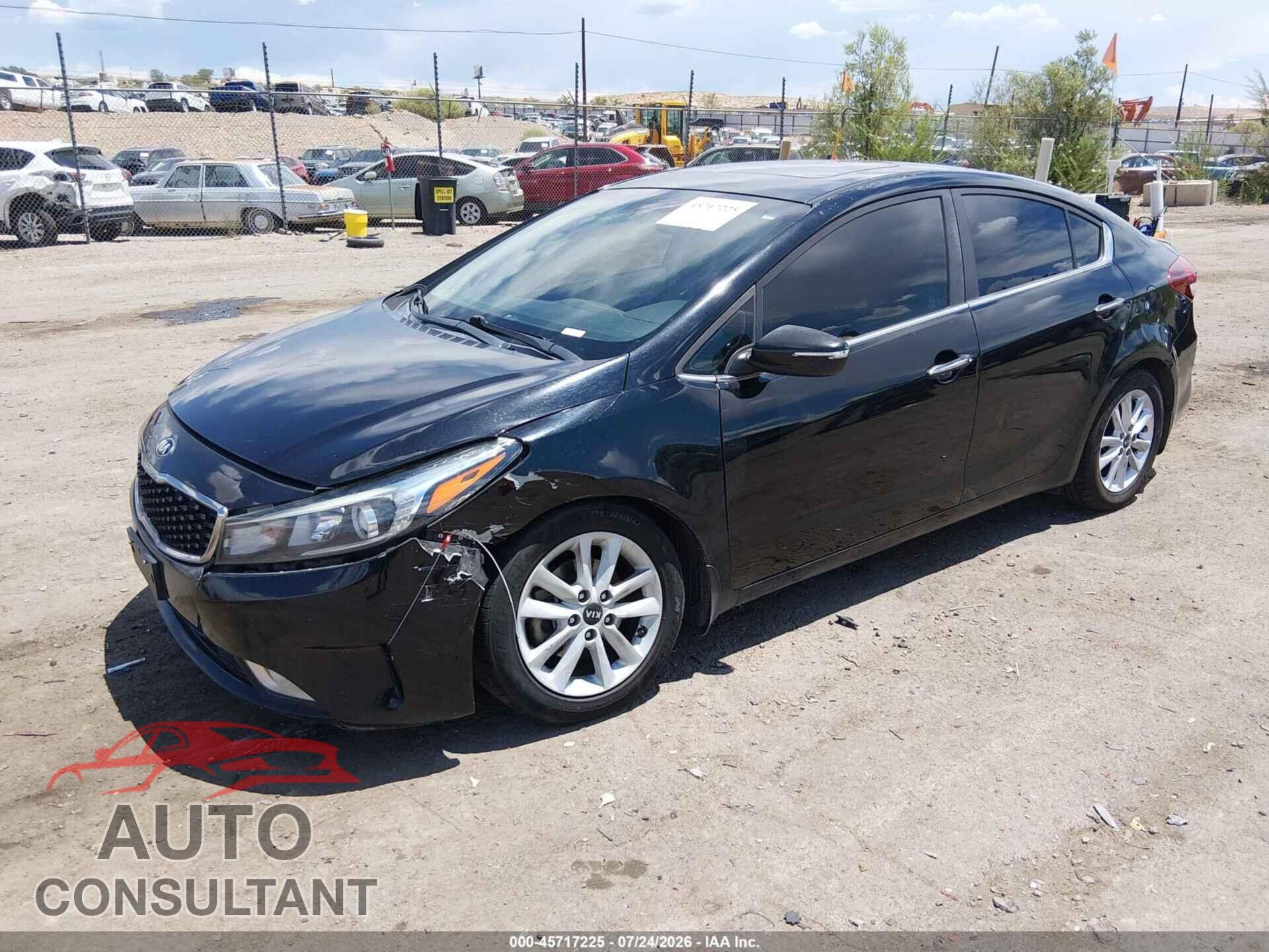 KIA FORTE 2017 - 3KPFL4A76HE044785