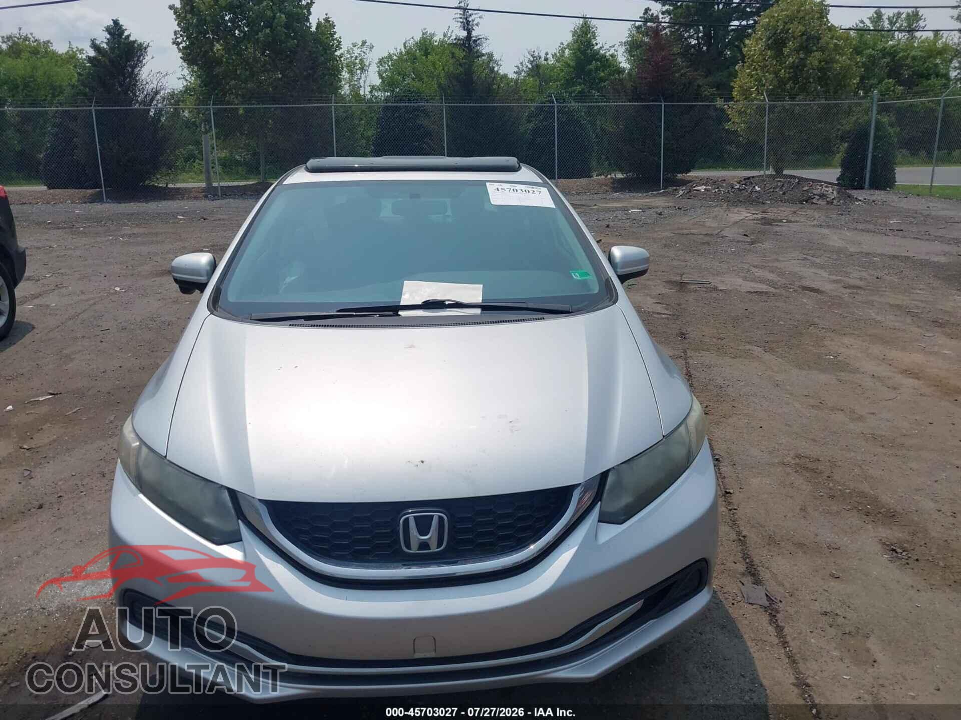 HONDA CIVIC 2015 - 19XFB2F81FE010758