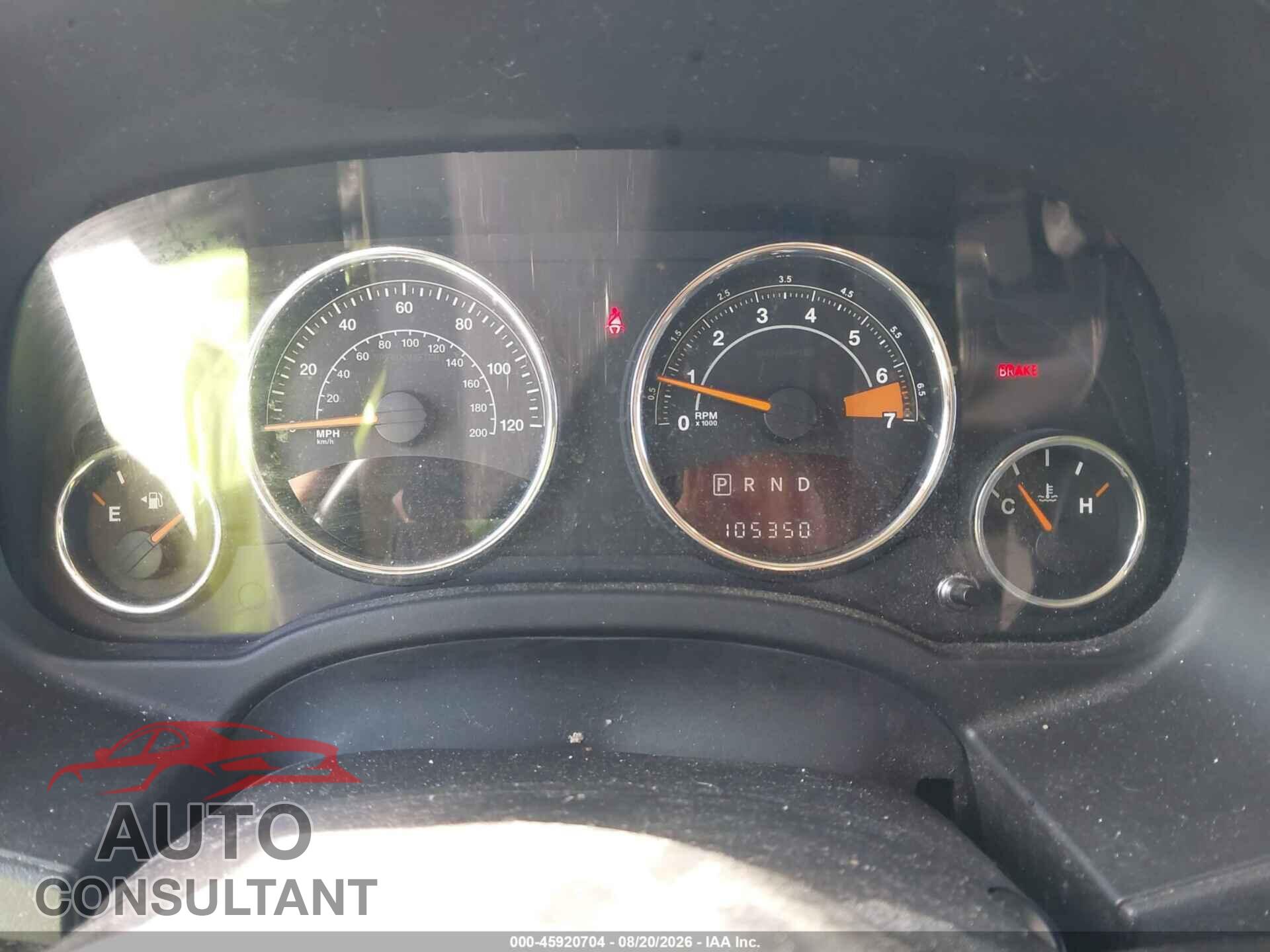 JEEP COMPASS 2014 - 1C4NJDEB7ED816708