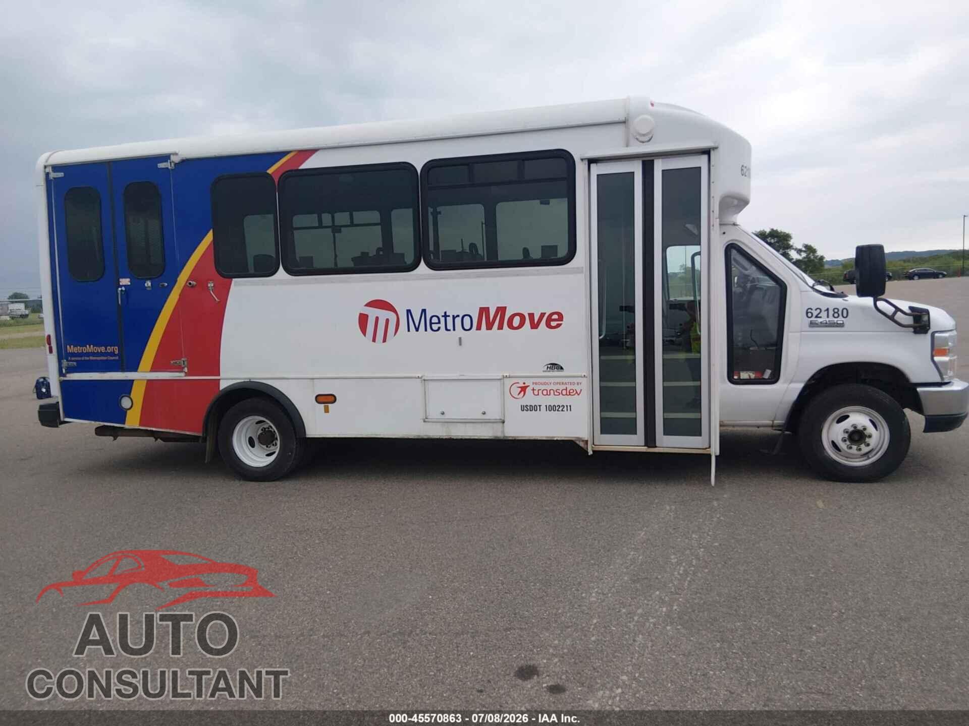 FORD E-450 CUTAWAY 2018 - 1FDFE4FS4JDC36314