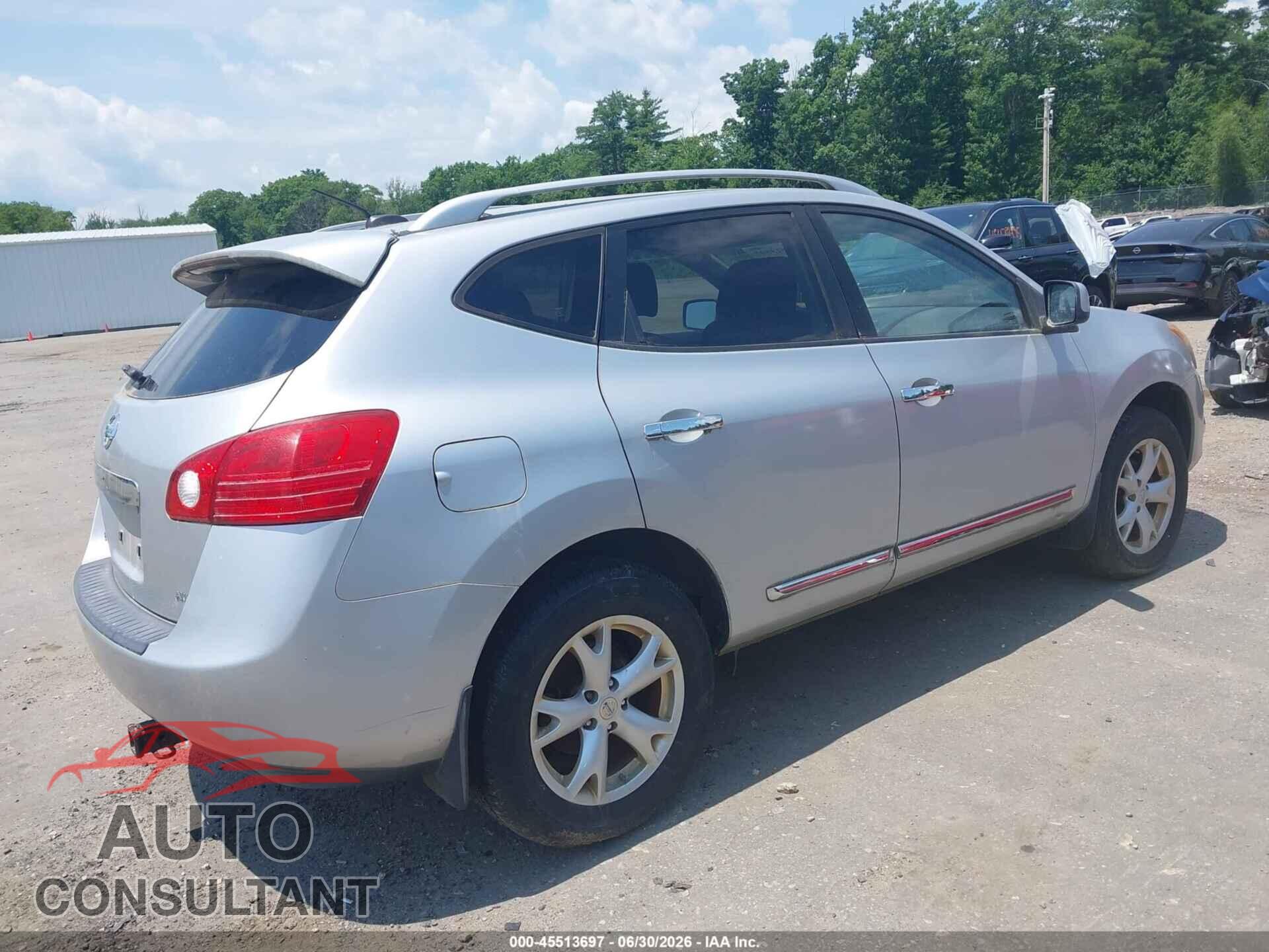 NISSAN ROGUE 2011 - JN8AS5MV0BW668564