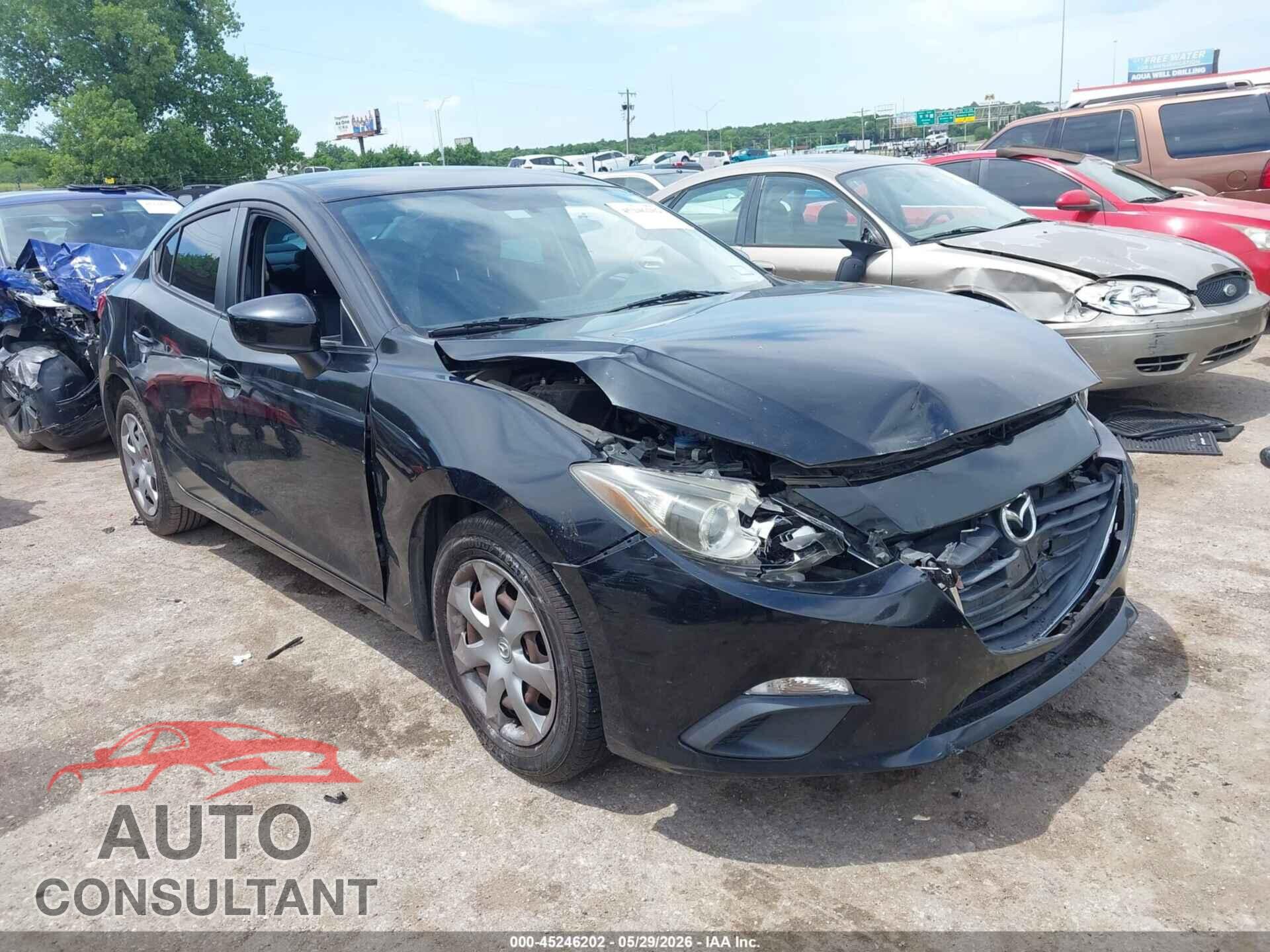MAZDA MAZDA3 2014 - JM1BM1U72E1183459