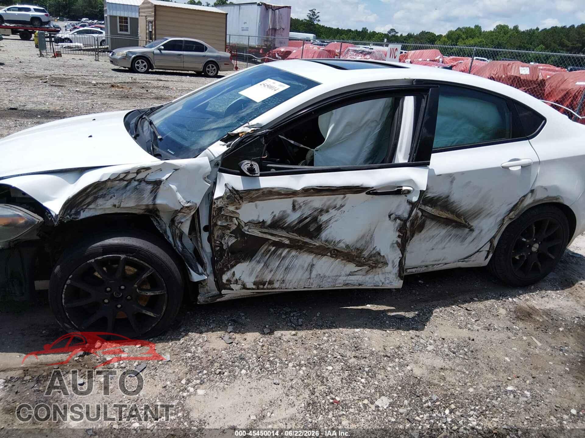 DODGE DART 2014 - 1C3CDFBB2ED907257