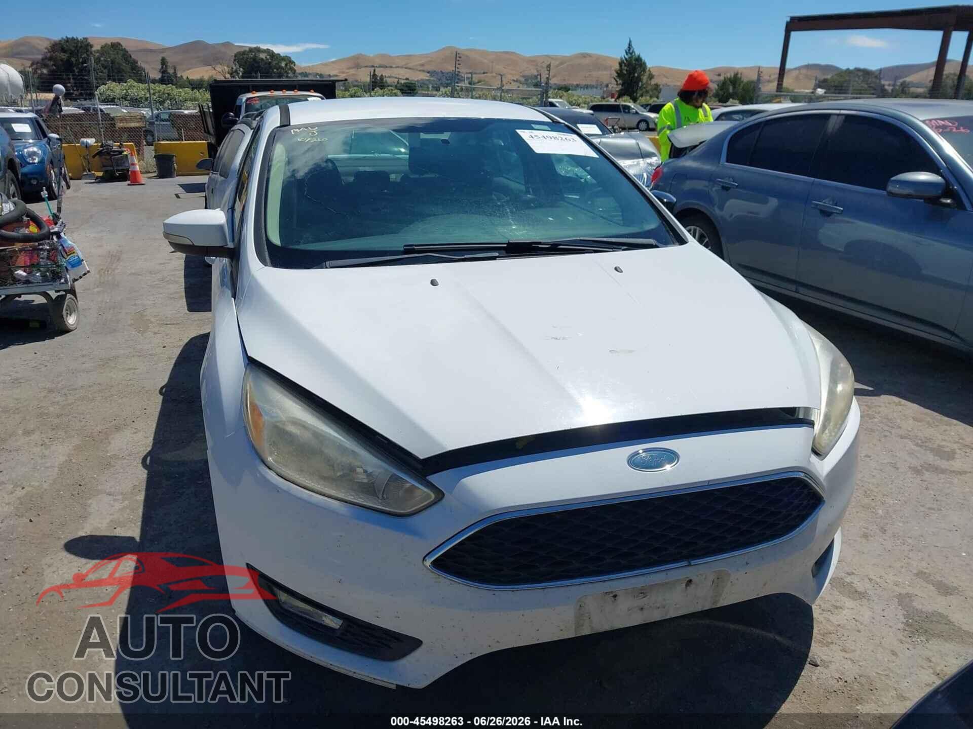 FORD FOCUS 2016 - 1FADP3F20GL203573