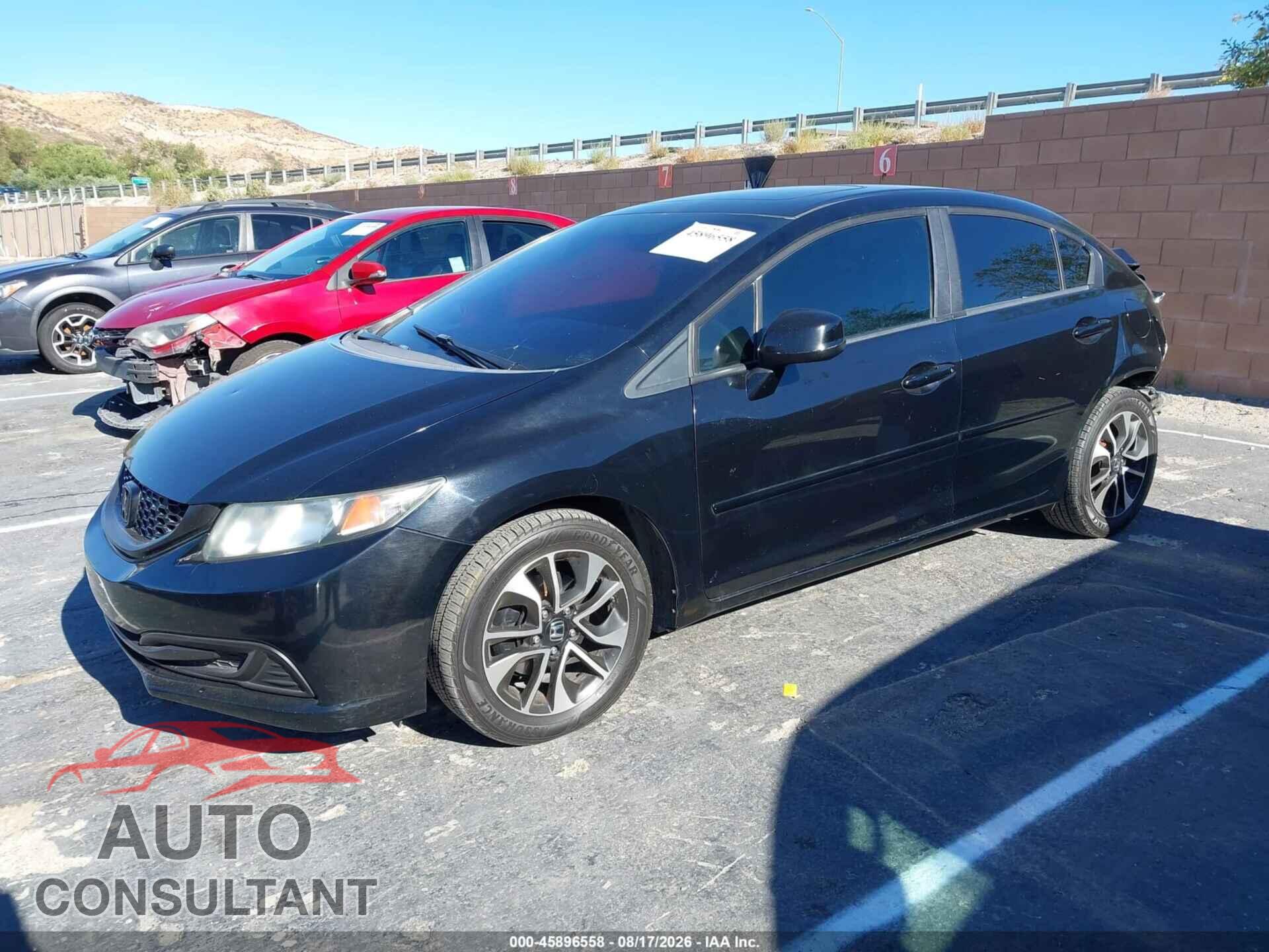 HONDA CIVIC 2013 - 19XFB2F81DE220998