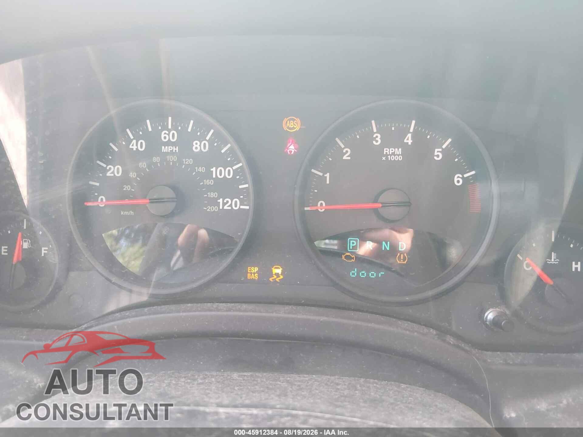 JEEP COMPASS 2009 - 1J4FT47B49D102563