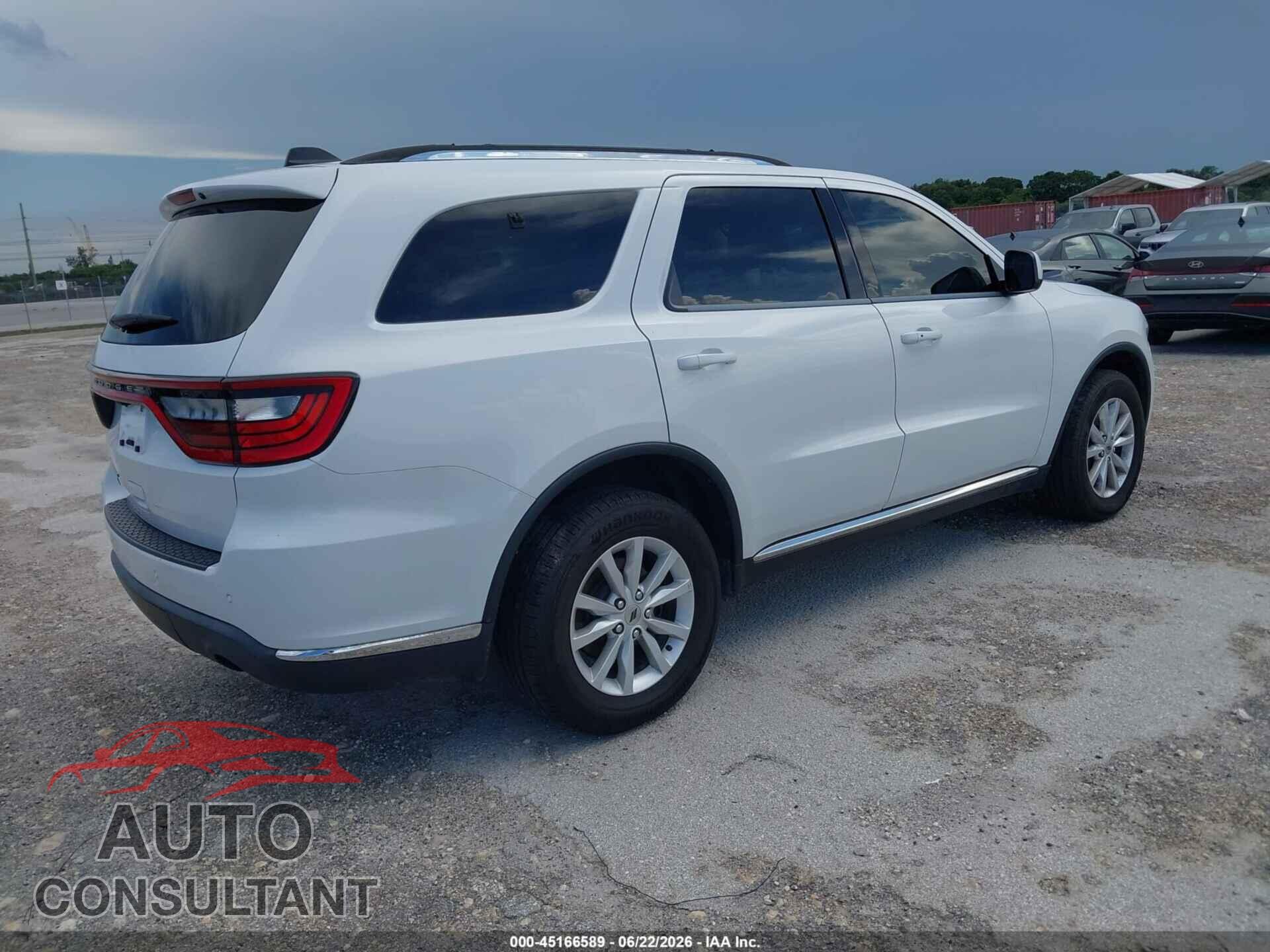 DODGE DURANGO 2019 - 1C4RDJAG2KC839811