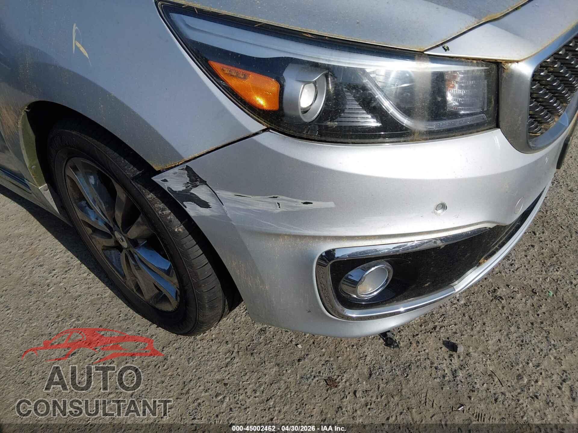 KIA SEDONA 2016 - KNDME5C12G6155645