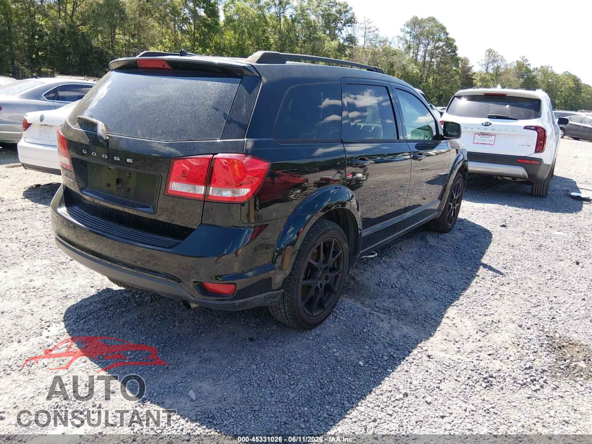 DODGE JOURNEY 2015 - 3C4PDCBB6FT622813