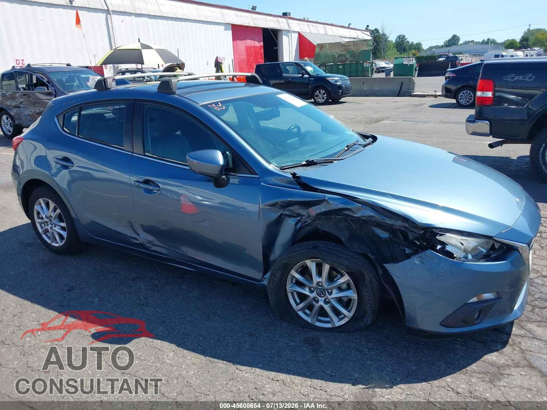 MAZDA MAZDA3 2015 - JM1BM1M76F1240683
