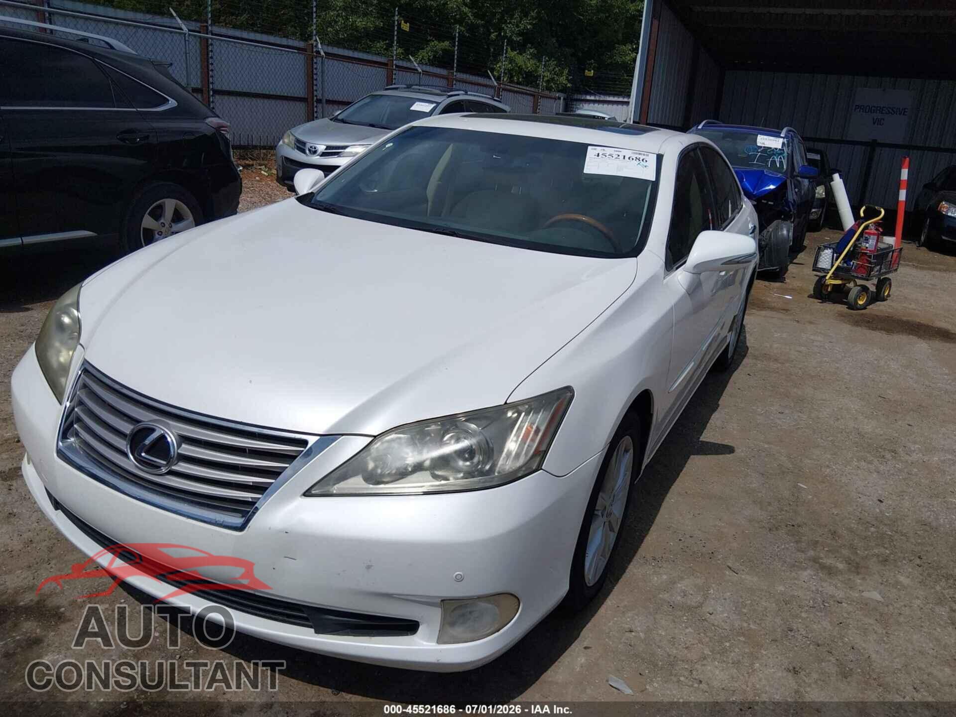 LEXUS ES 350 2012 - JTHBK1EG4C2484891