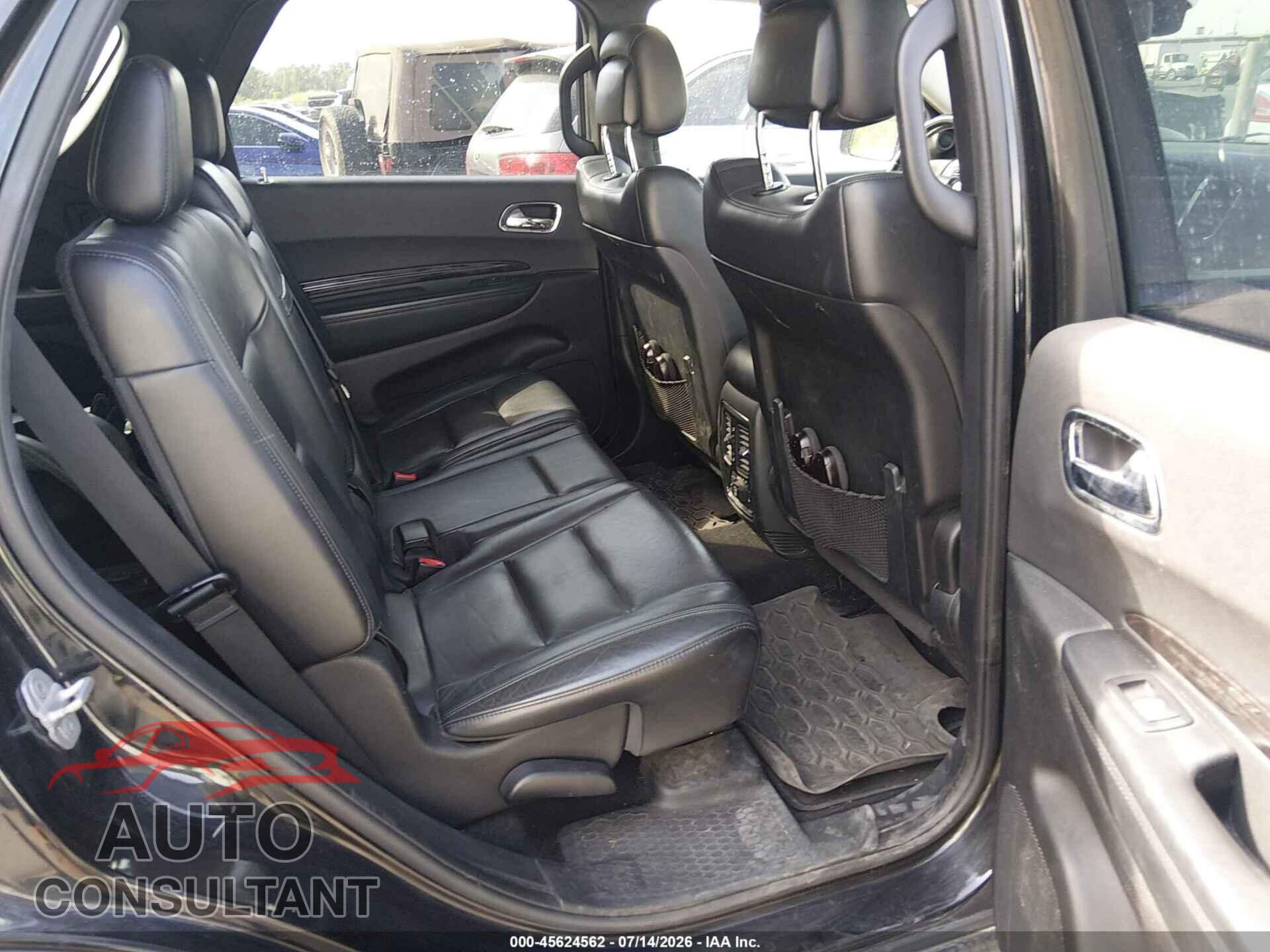 DODGE DURANGO 2012 - 1C4RDJDG6CC169127