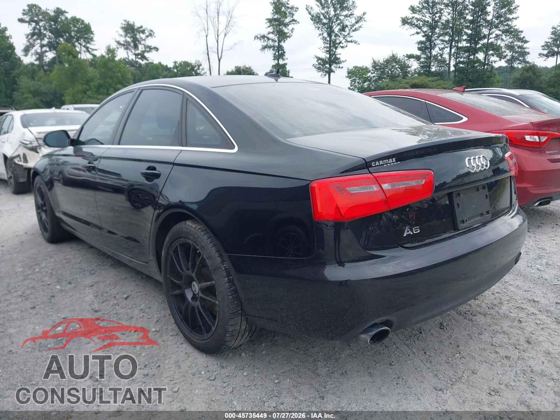 AUDI A6 2013 - WAUCFAFC4DN087832