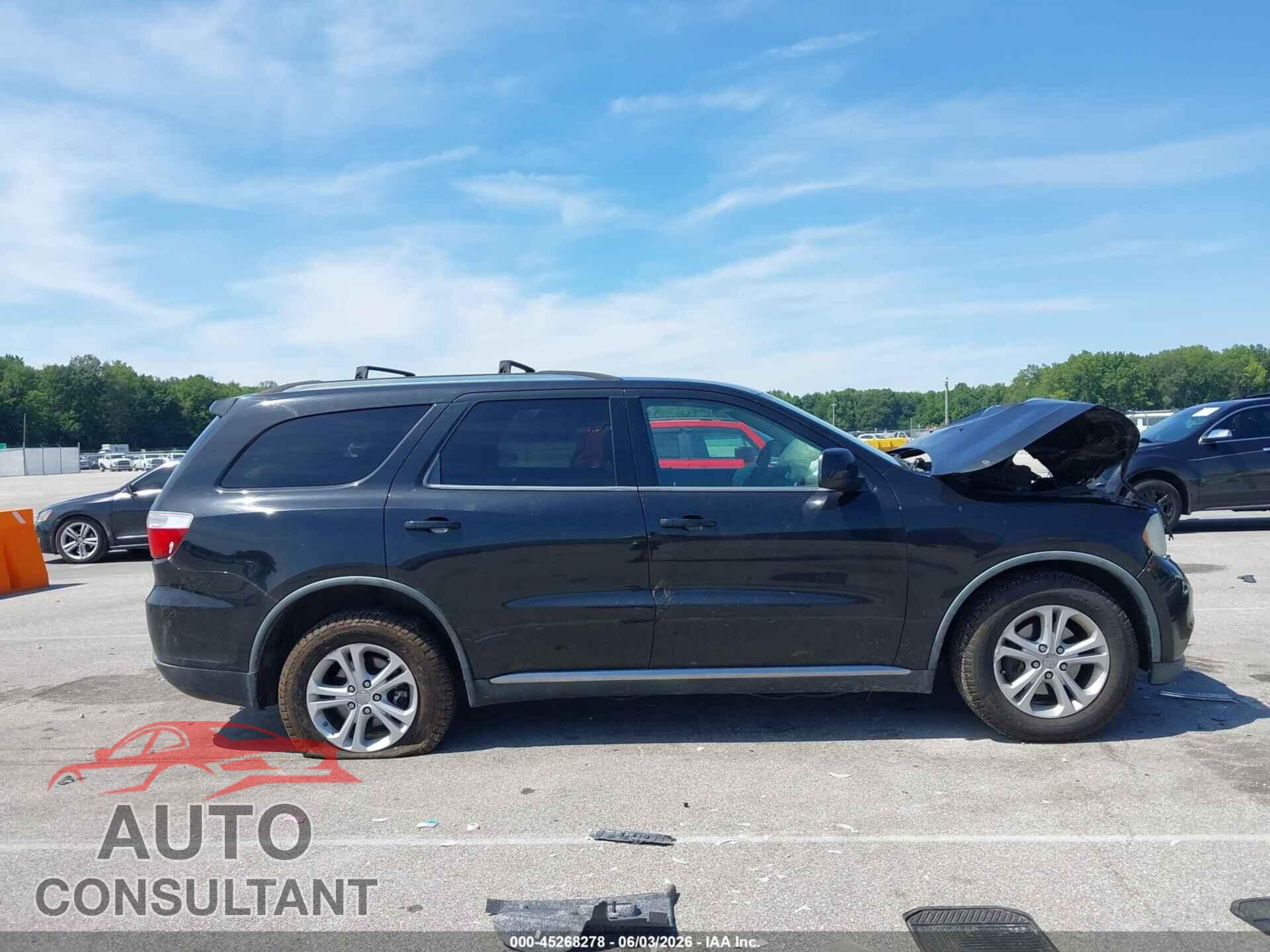 DODGE DURANGO 2011 - 1D4RE2GG6BC668087