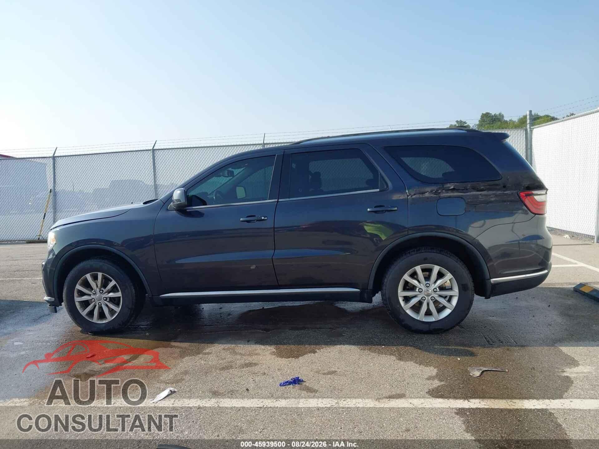 DODGE DURANGO 2014 - 1C4RDJAG9EC550641