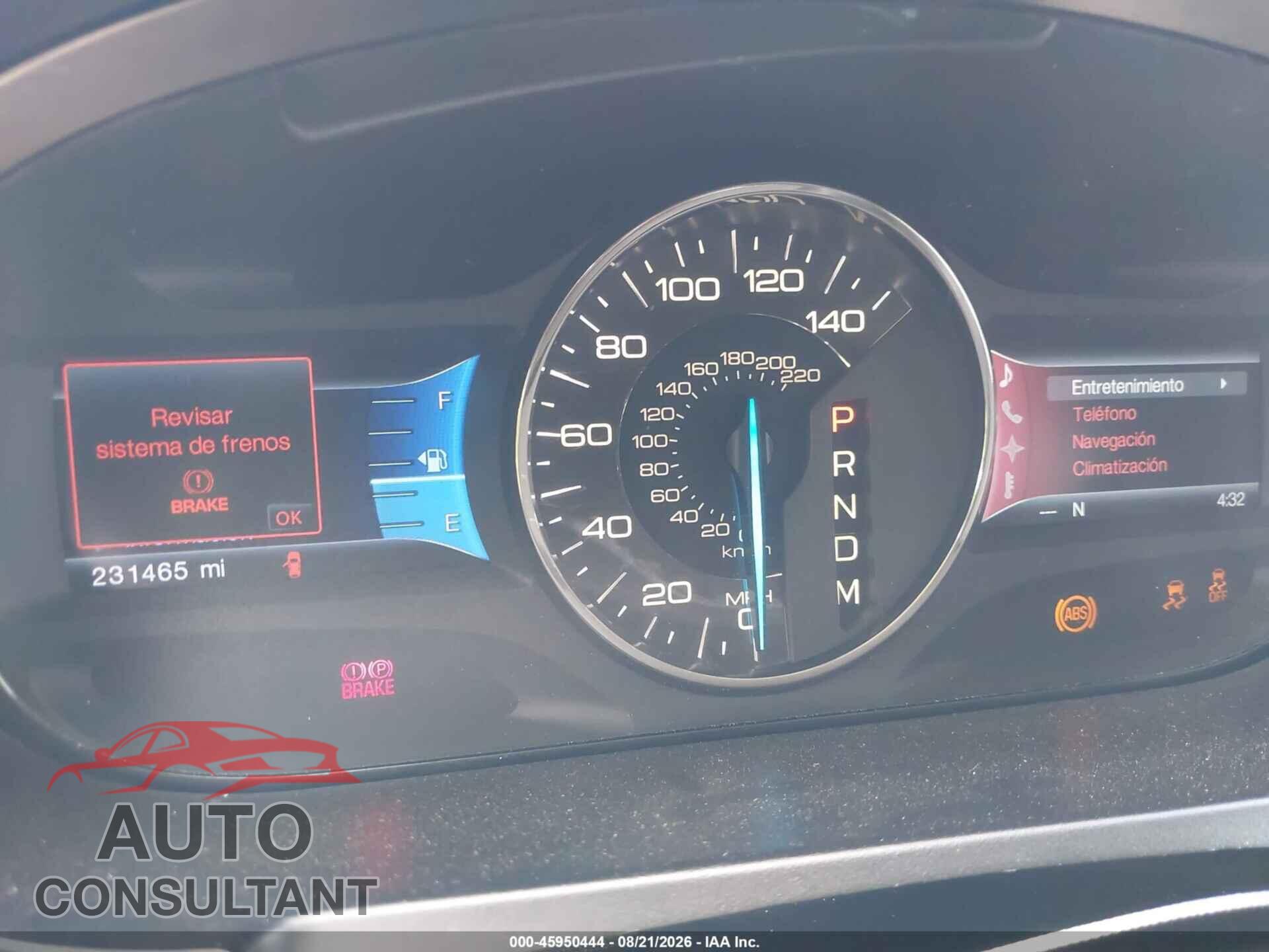 FORD EDGE 2012 - 2FMDK4AK9CBA53457