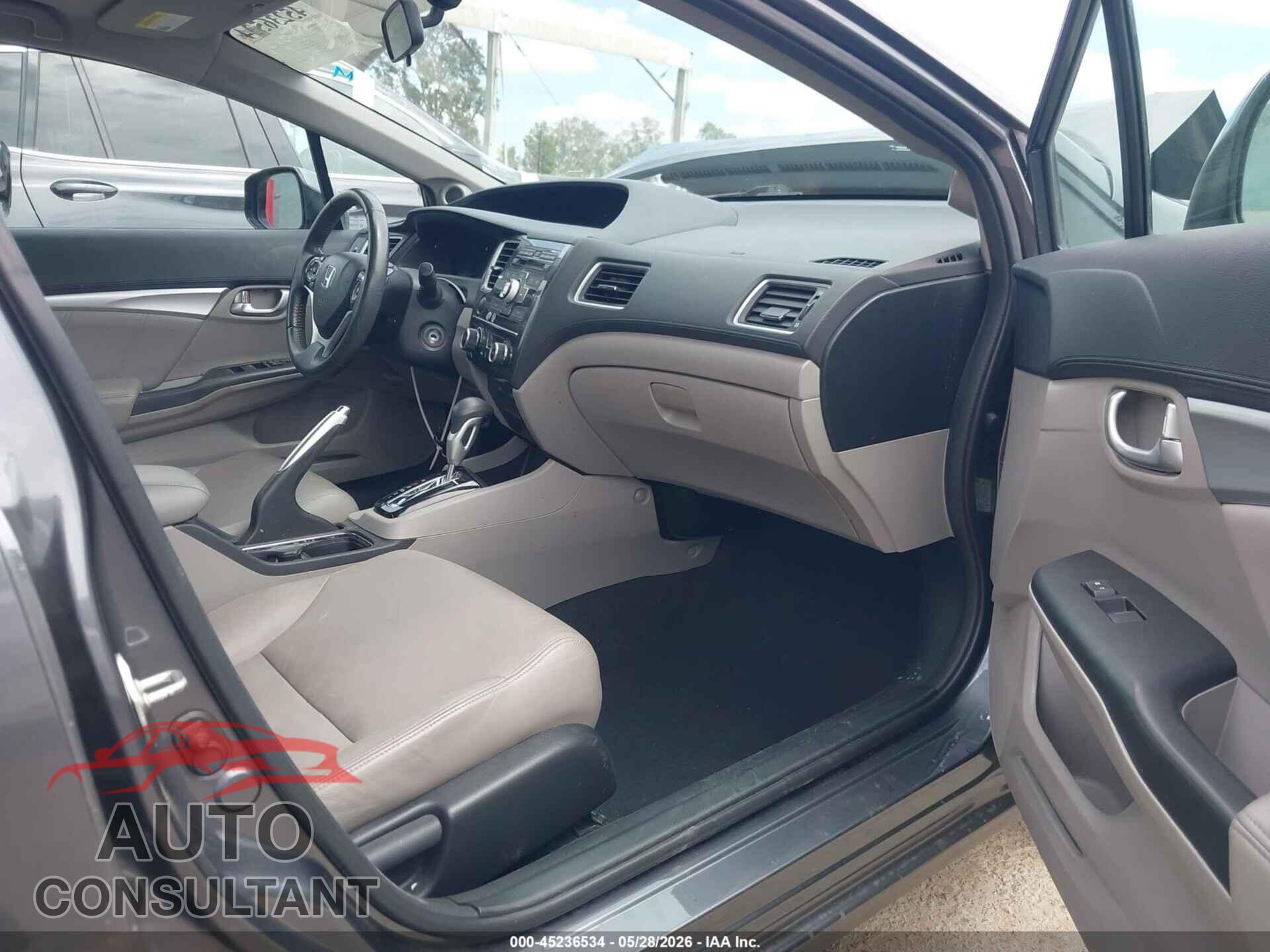 HONDA CIVIC 2013 - 19XFB2F94DE213567