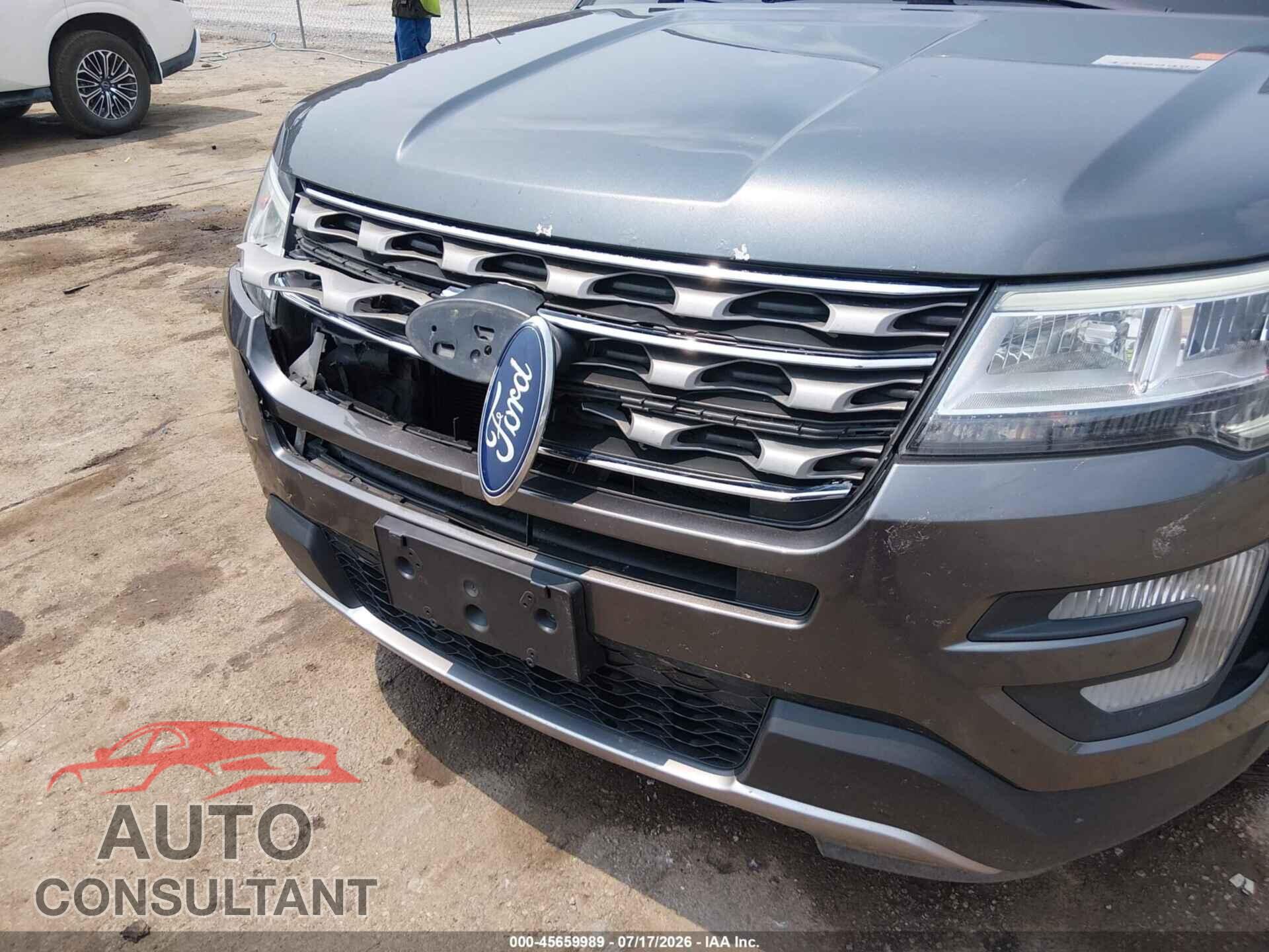 FORD EXPLORER 2017 - 1FM5K7D87HGA89721