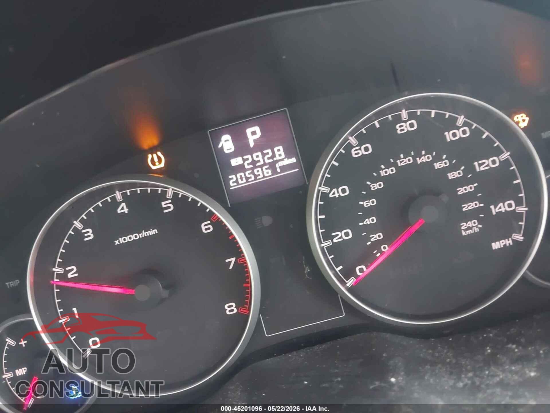 SUBARU OUTBACK 2013 - 4S4BRCCC8D3258384