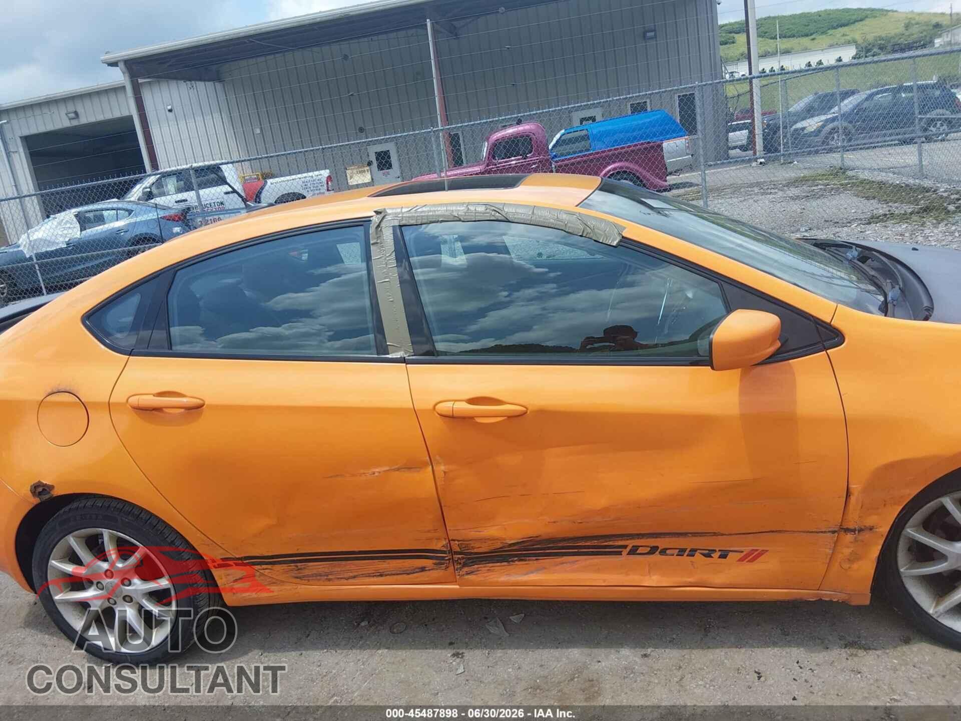 DODGE DART 2013 - 1C3CDFBA0DD267040
