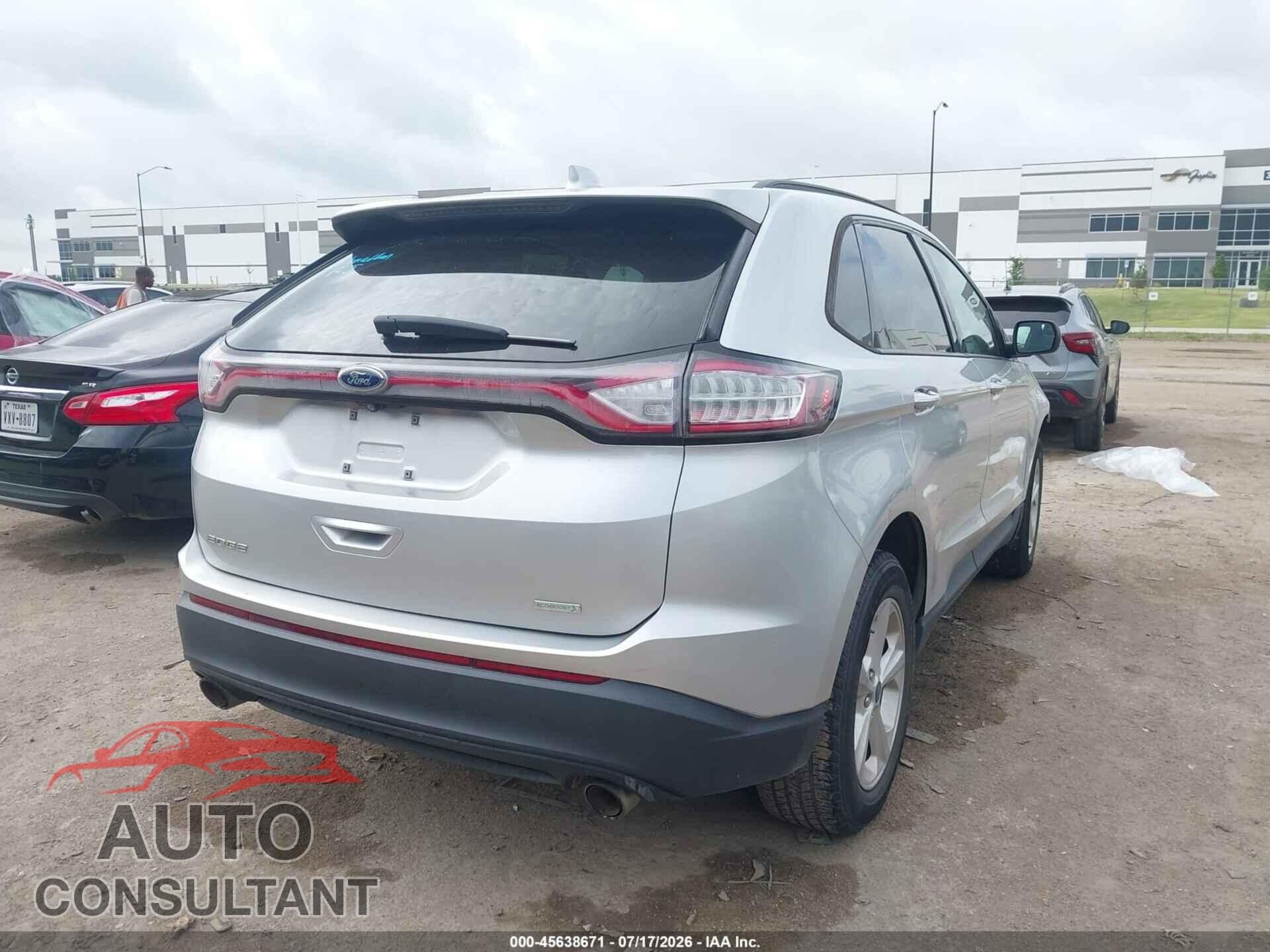 FORD EDGE 2017 - 2FMPK3G93HBB42959