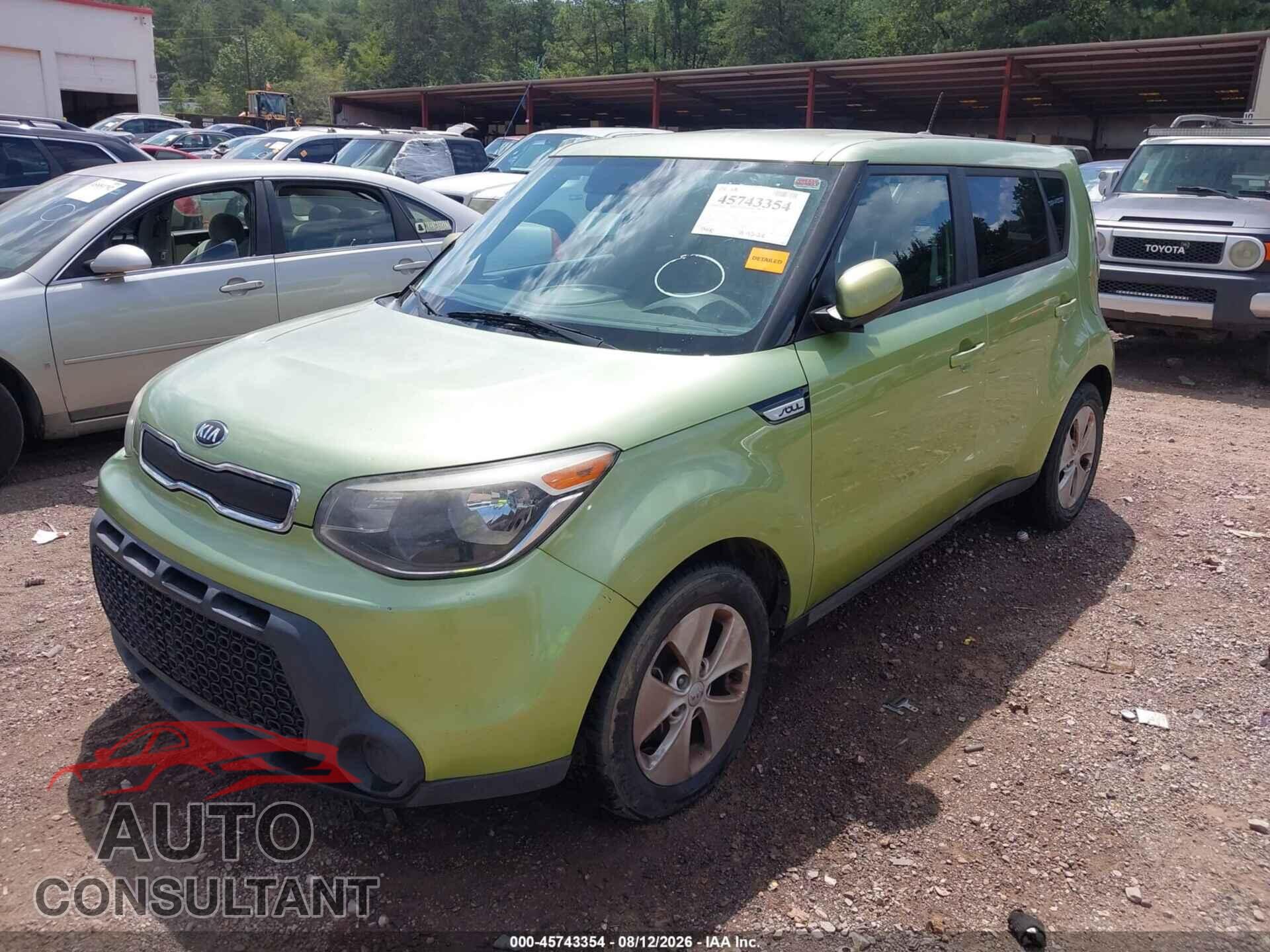 KIA SOUL 2016 - KNDJN2A21G7849721