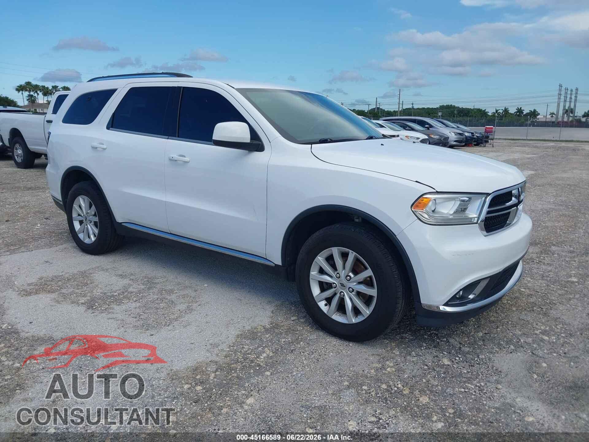 DODGE DURANGO 2019 - 1C4RDJAG2KC839811