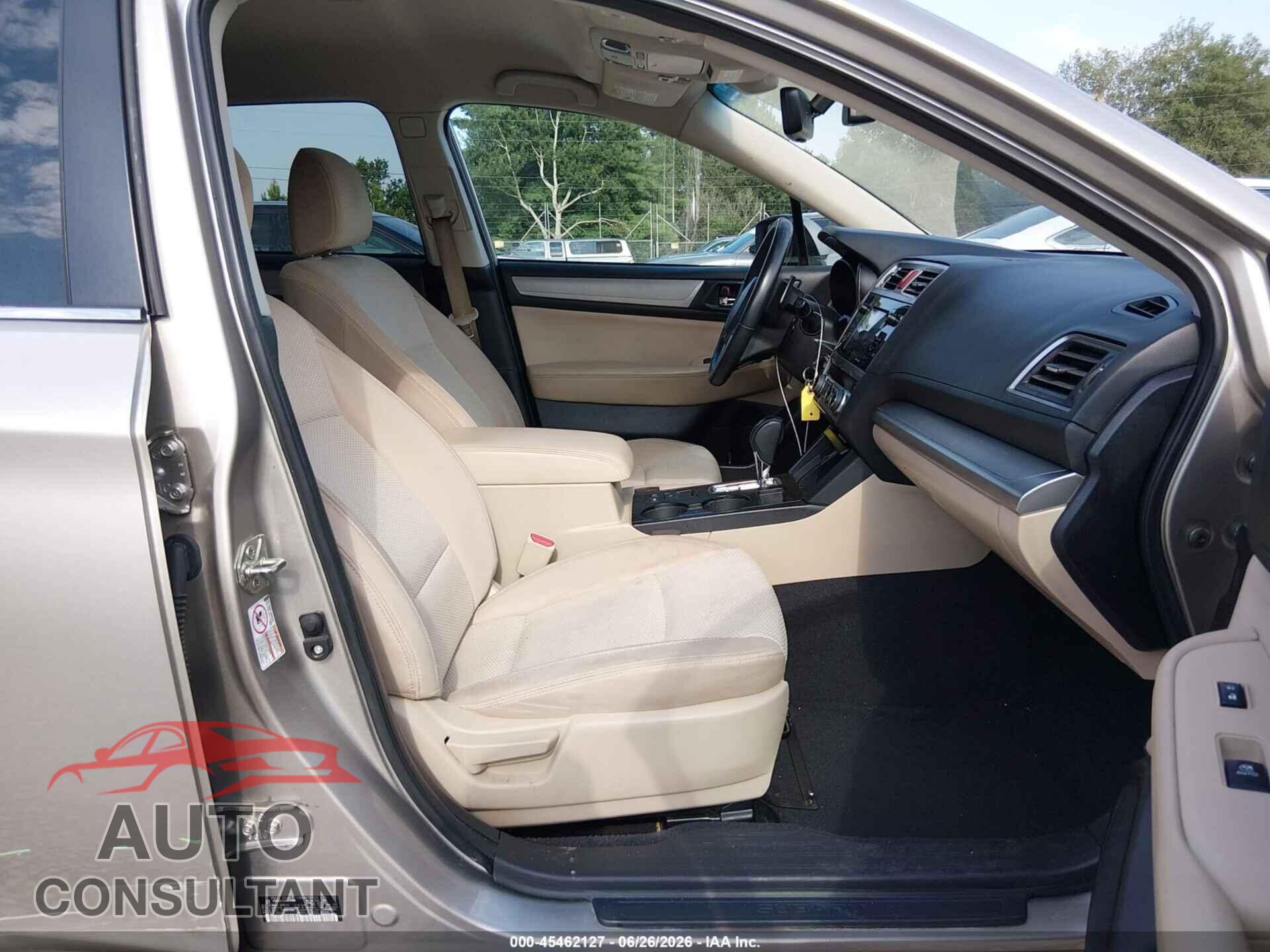 SUBARU OUTBACK 2017 - 4S4BSAFC4H3317389