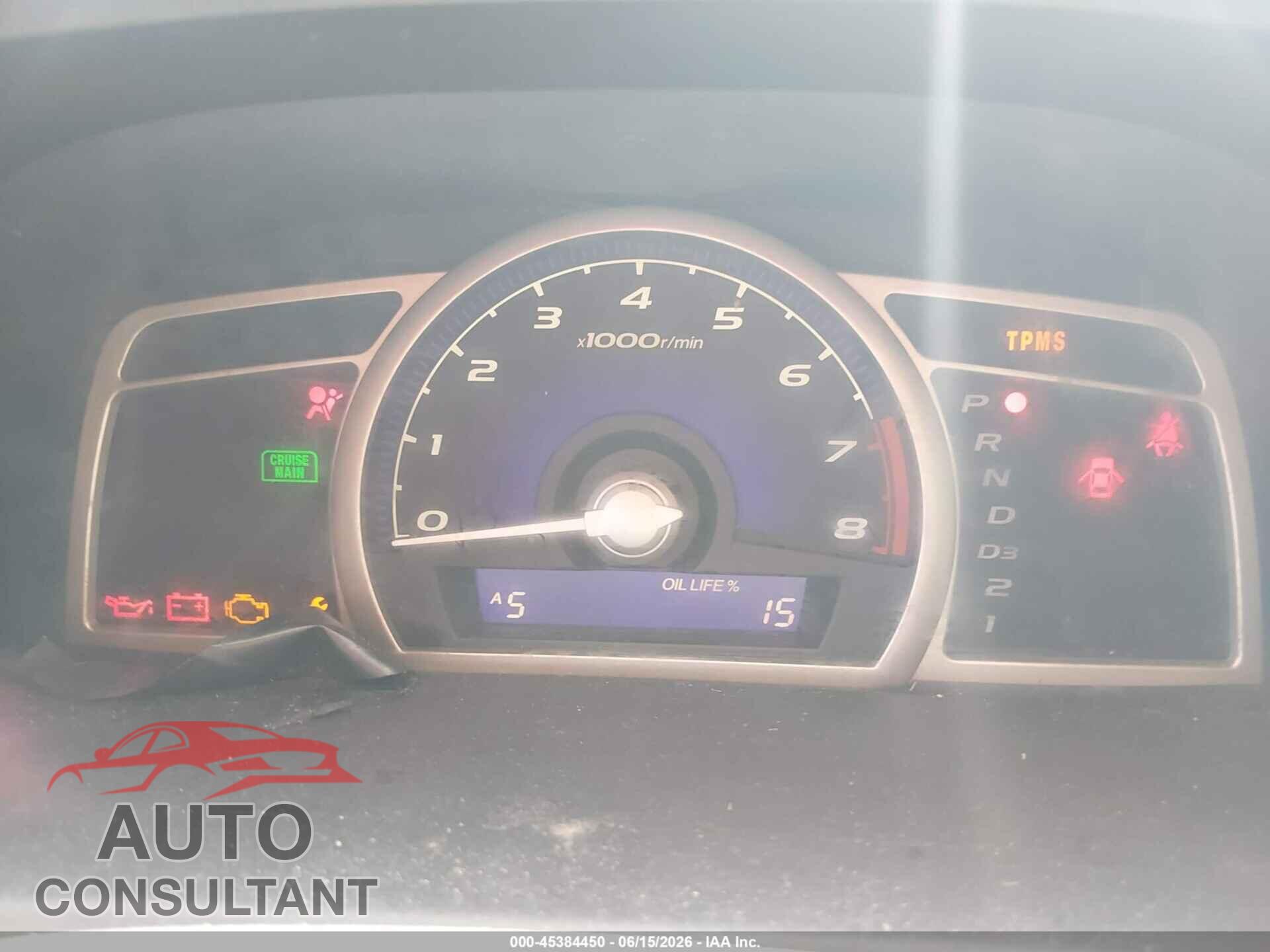 HONDA CIVIC 2010 - 19XFA1F50AE065407