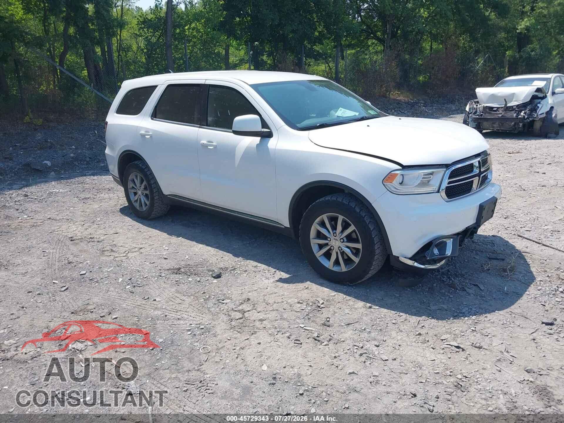 DODGE DURANGO 2017 - 1C4RDJAG2HC878939