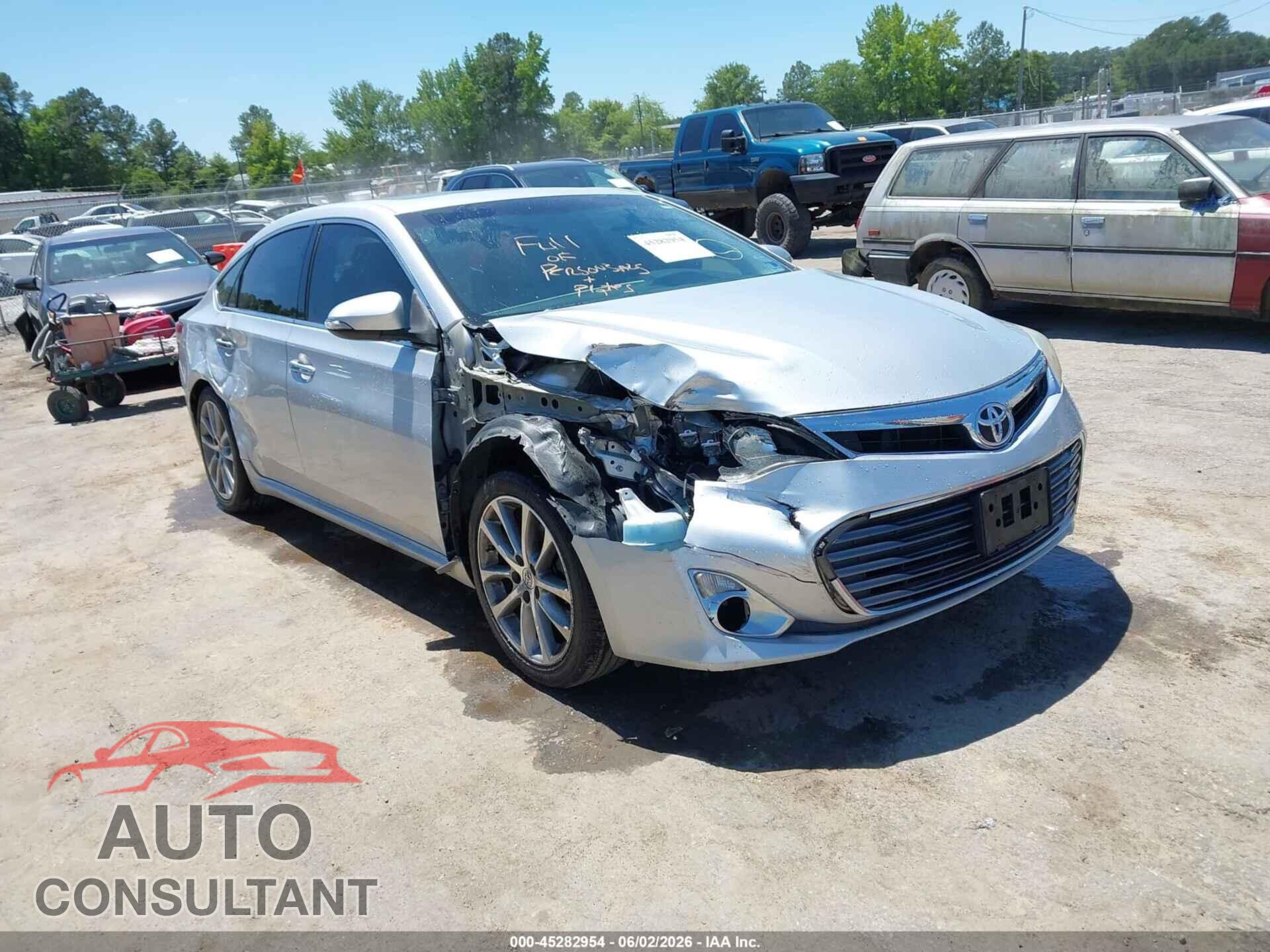TOYOTA AVALON 2014 - 4T1BK1EB3EU090565