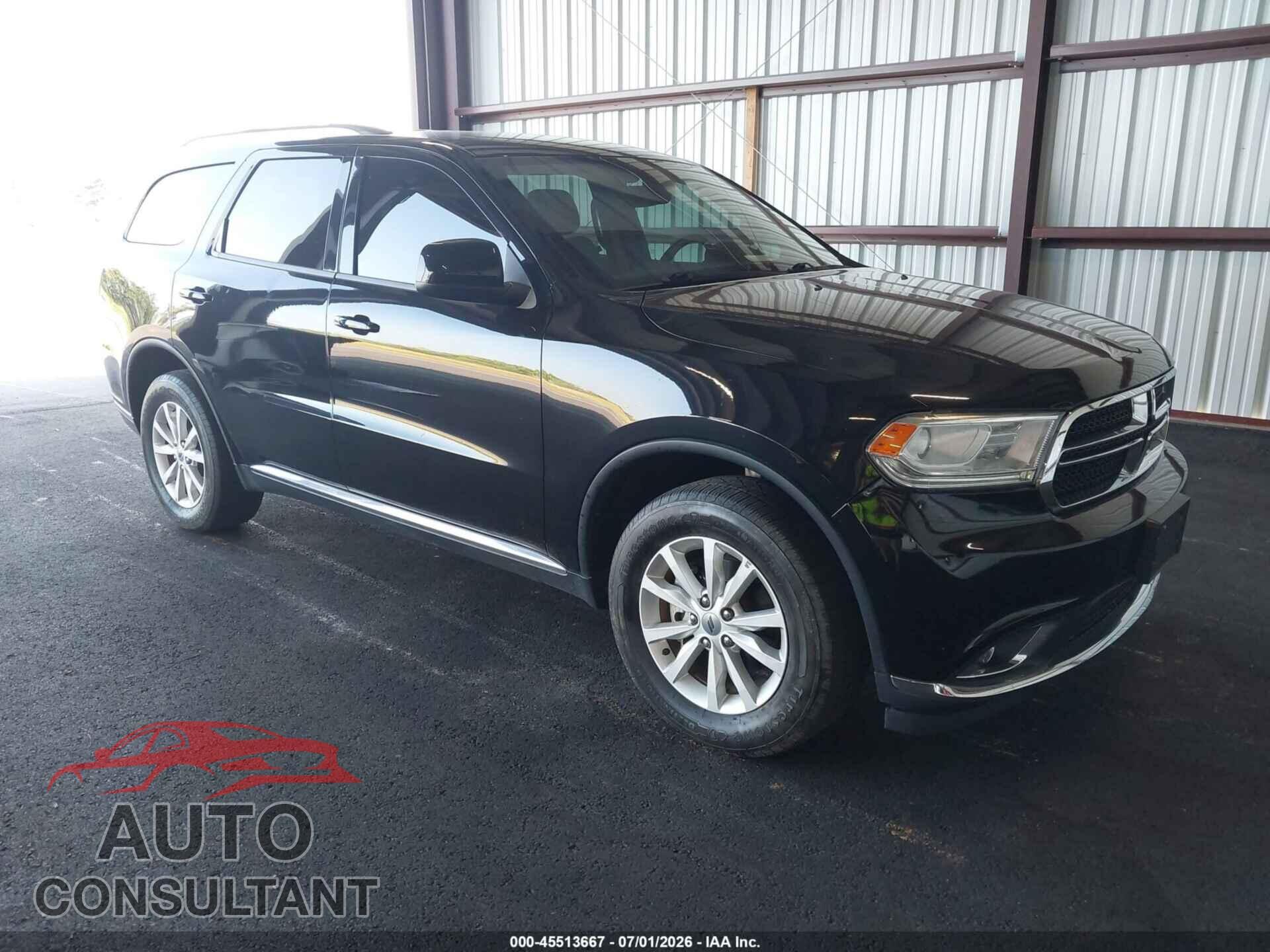 DODGE DURANGO 2019 - 1C4RDJAG4KC839745