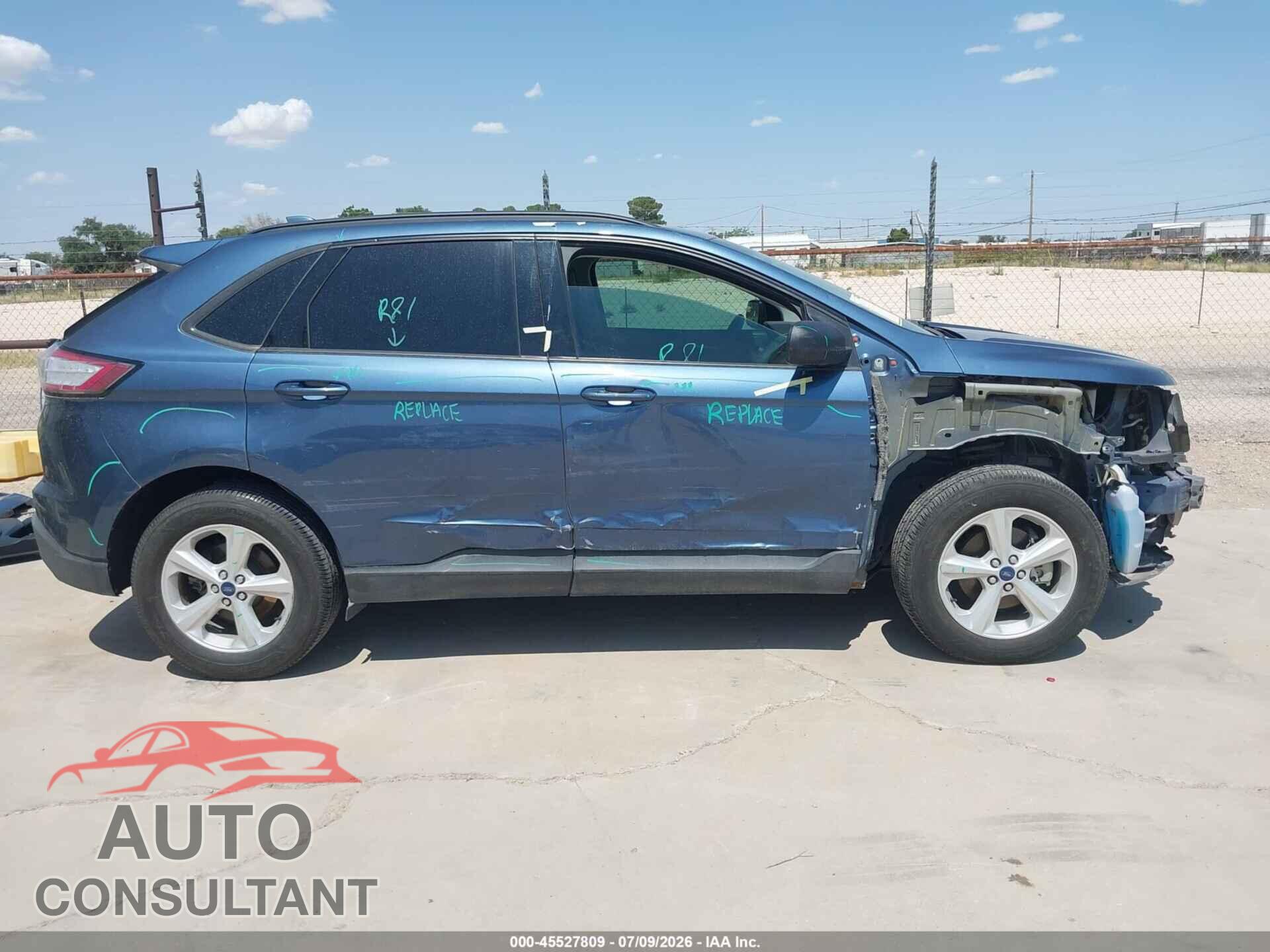 FORD EDGE 2018 - 2FMPK3G9XJBB51888