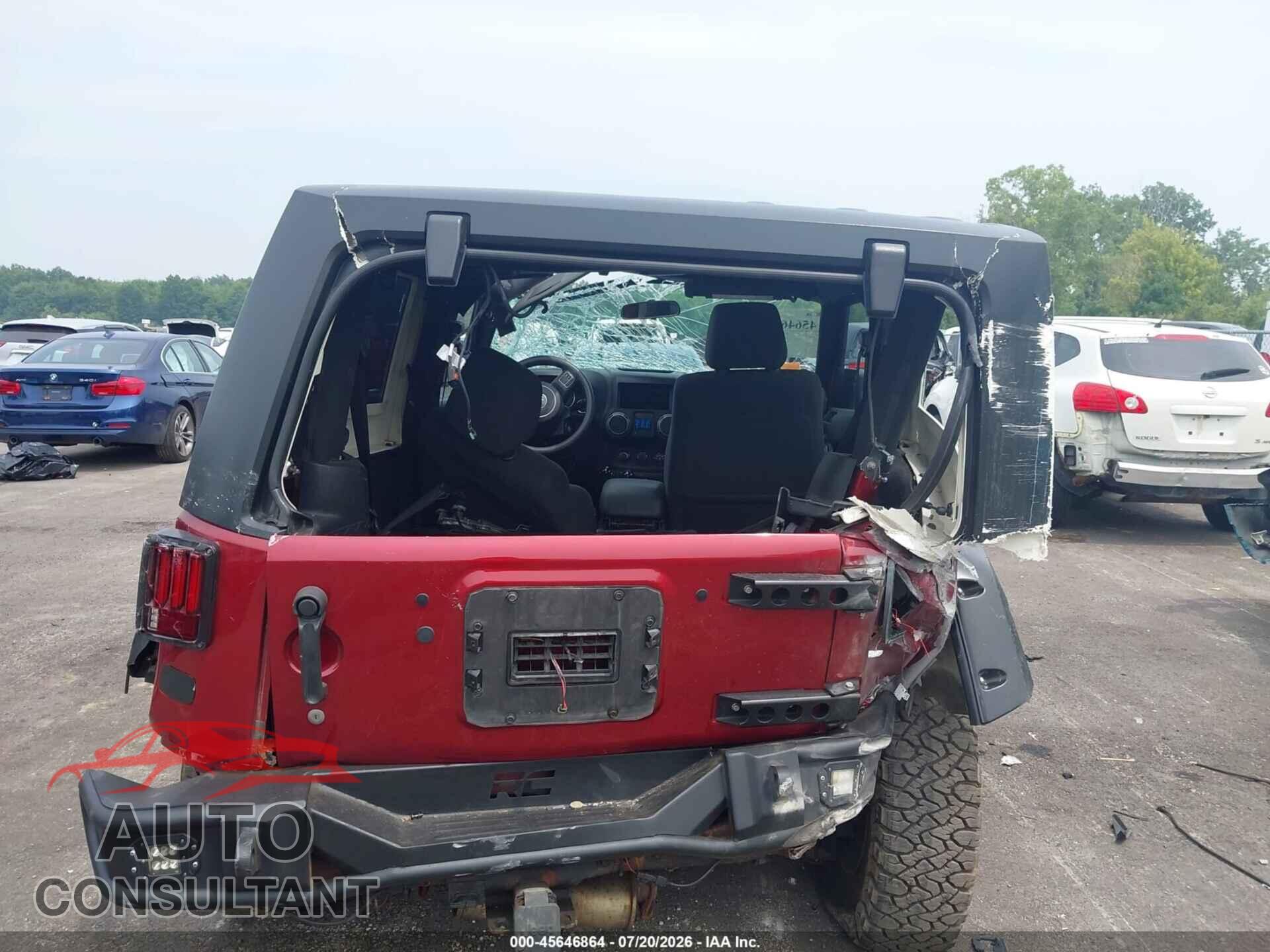 JEEP WRANGLER 2011 - 1J4AA2D14BL516874