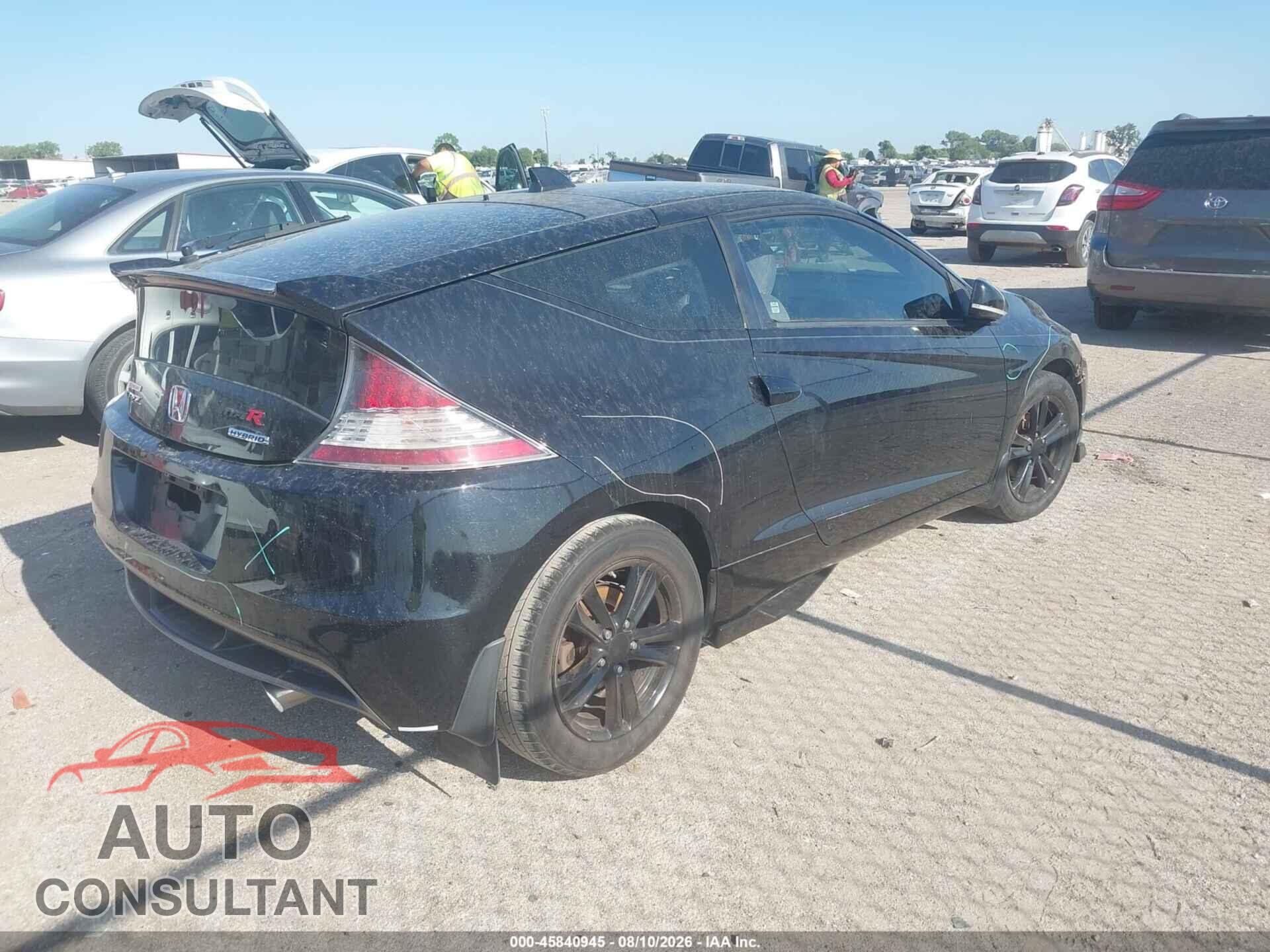 HONDA CR-Z 2011 - JHMZF1D65BS011270