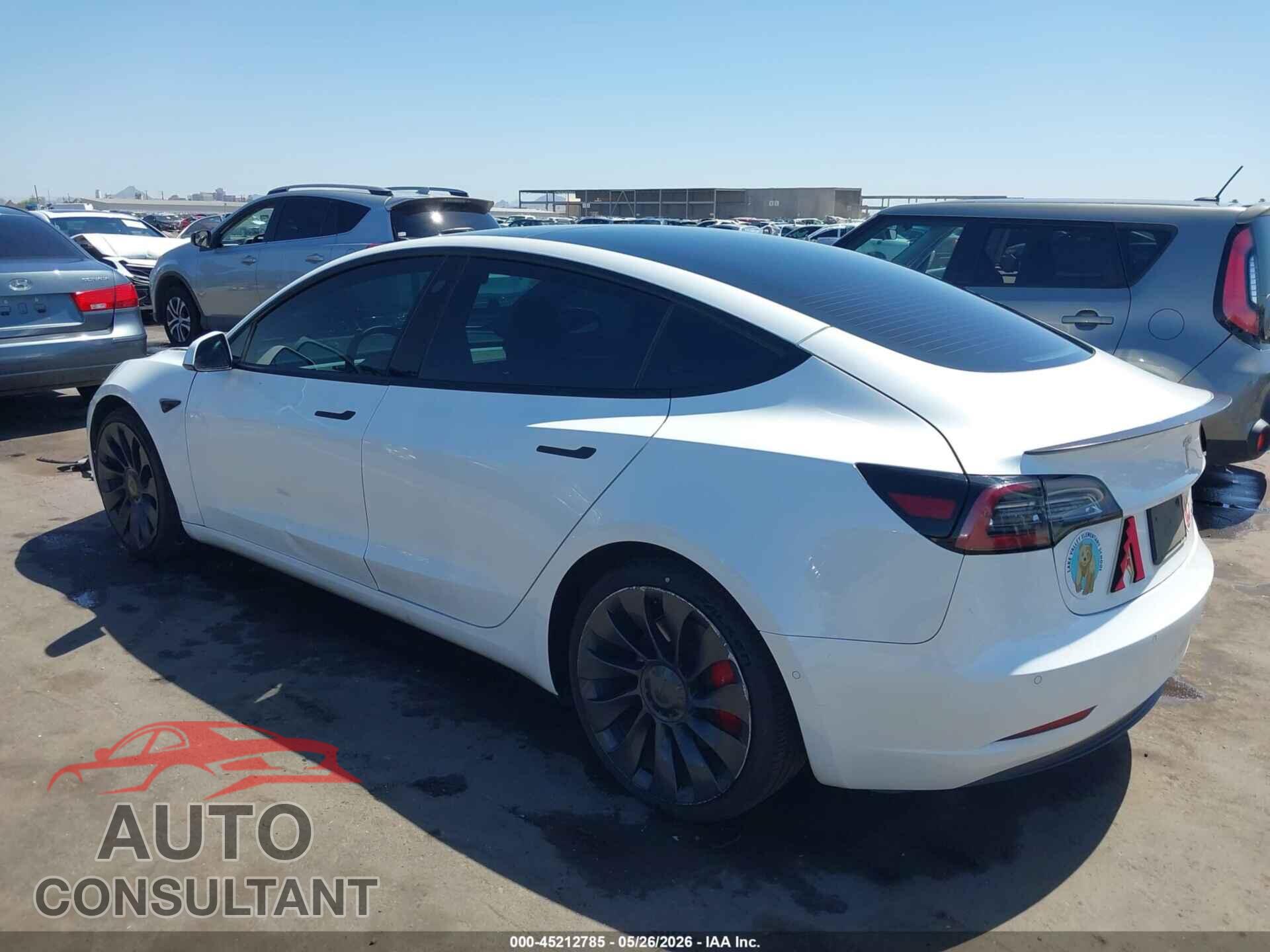 TESLA MODEL 3 2022 - 5YJ3E1EC1NF204158