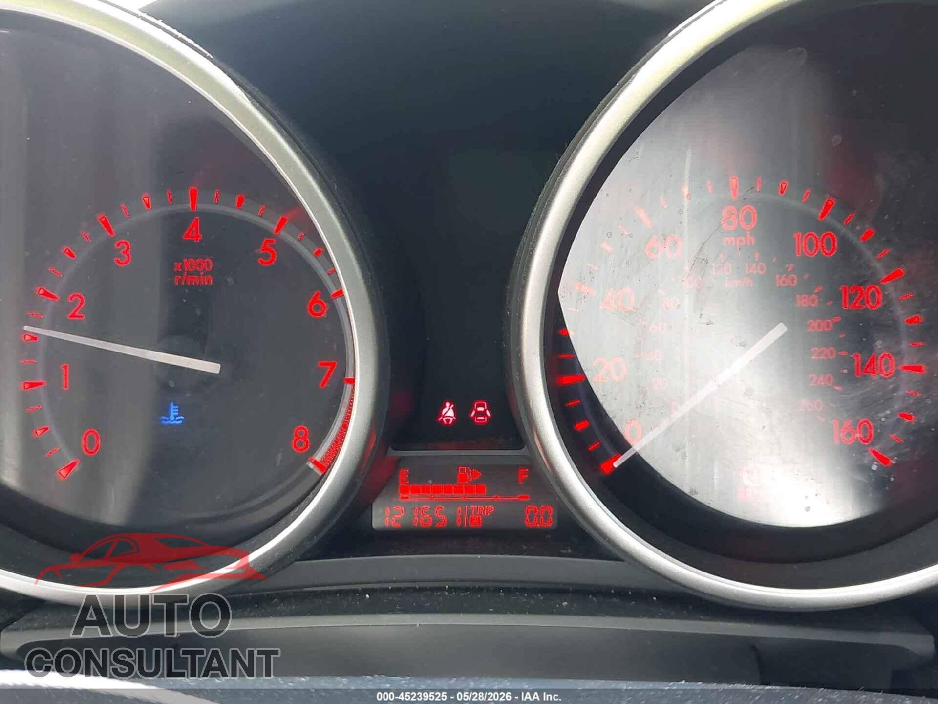 MAZDA MAZDA3 2011 - JM1BL1K50B1377410