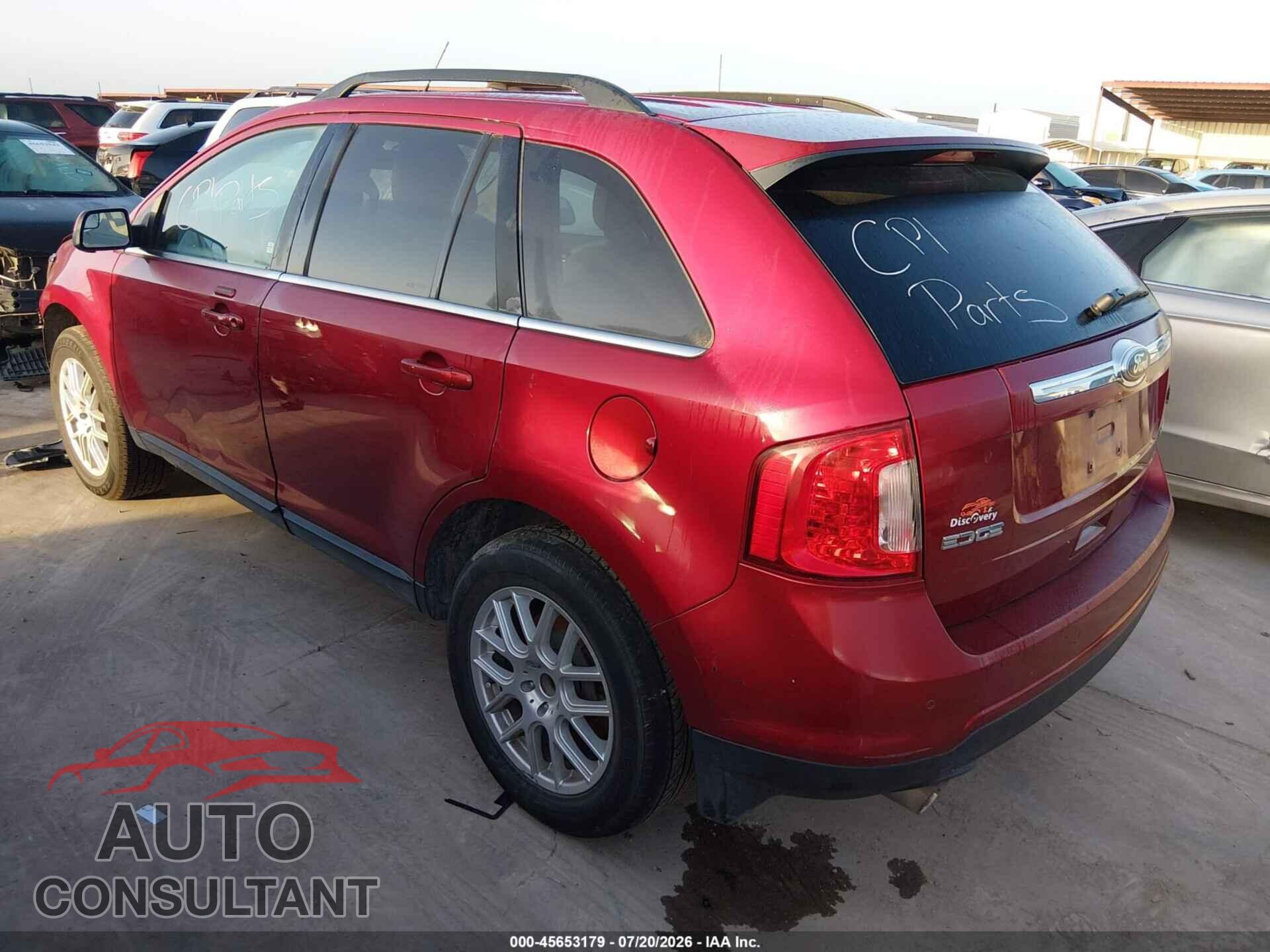 FORD EDGE 2013 - 2FMDK3KC6DBC96162