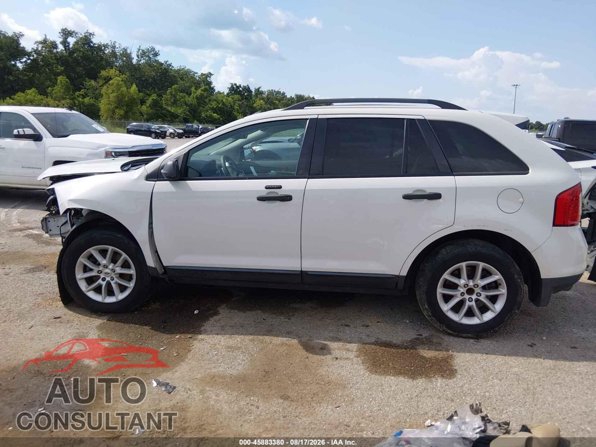 FORD EDGE 2013 - 2FMDK3GC3DBB09355