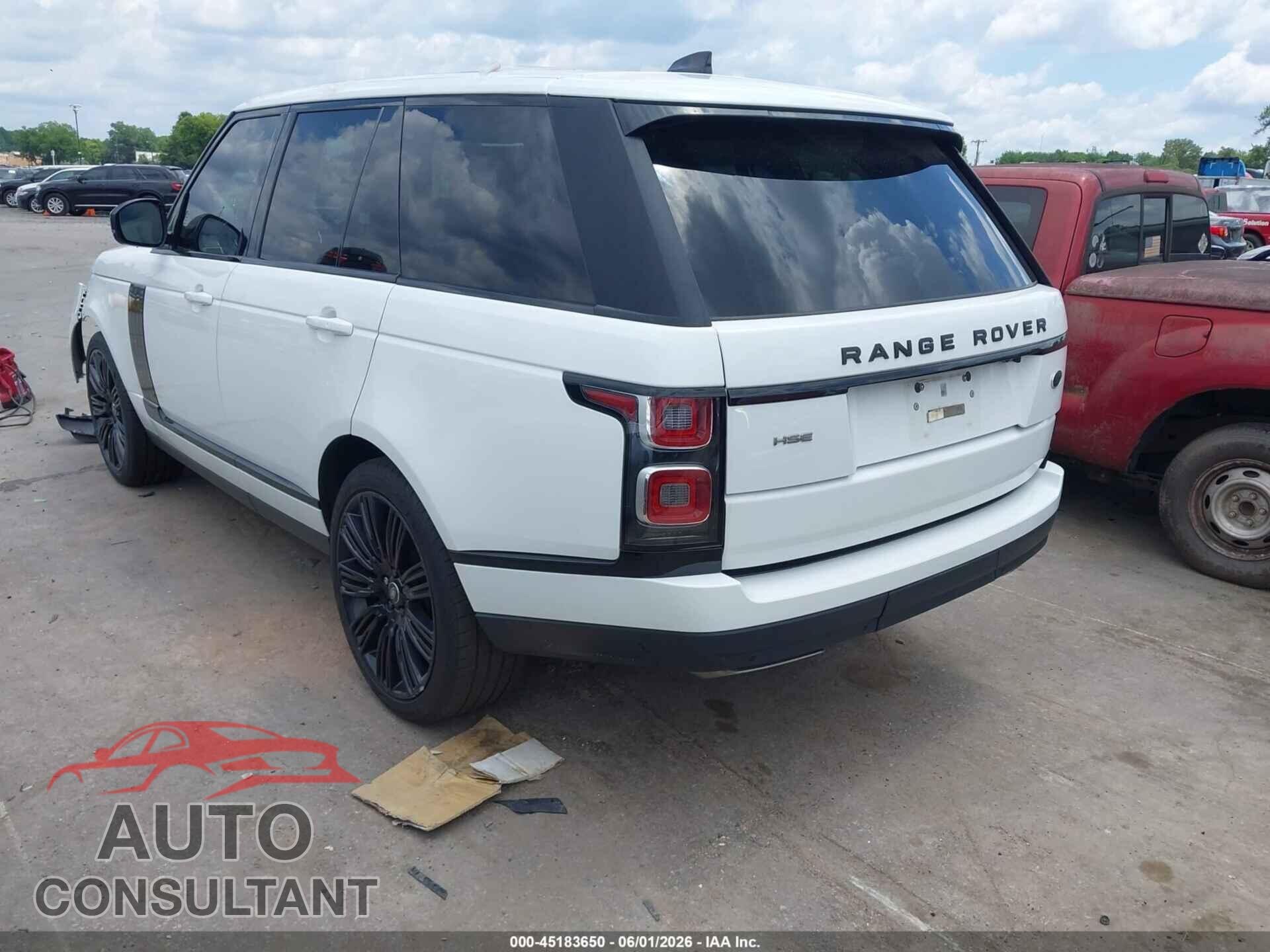 LAND ROVER RANGE ROVER 2018 - SALGS2SV9JA510512