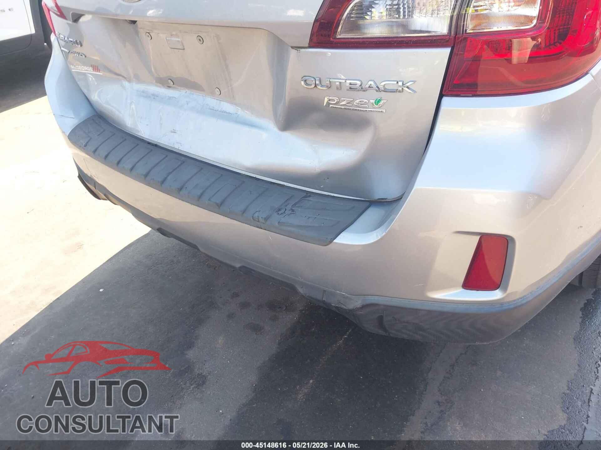 SUBARU OUTBACK 2017 - 4S4BSAFC8H3424171