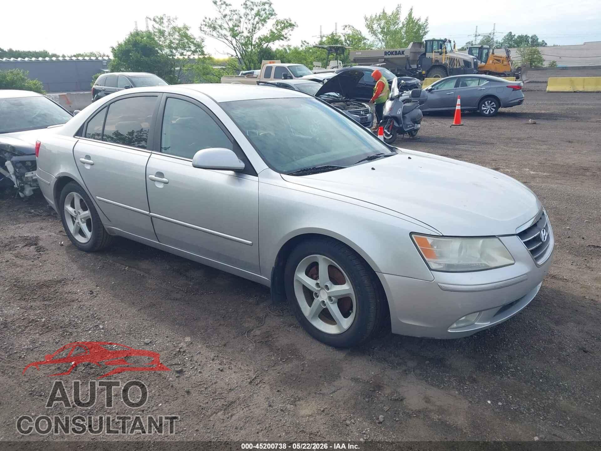 HYUNDAI SONATA 2009 - 5NPEU46F89H478762