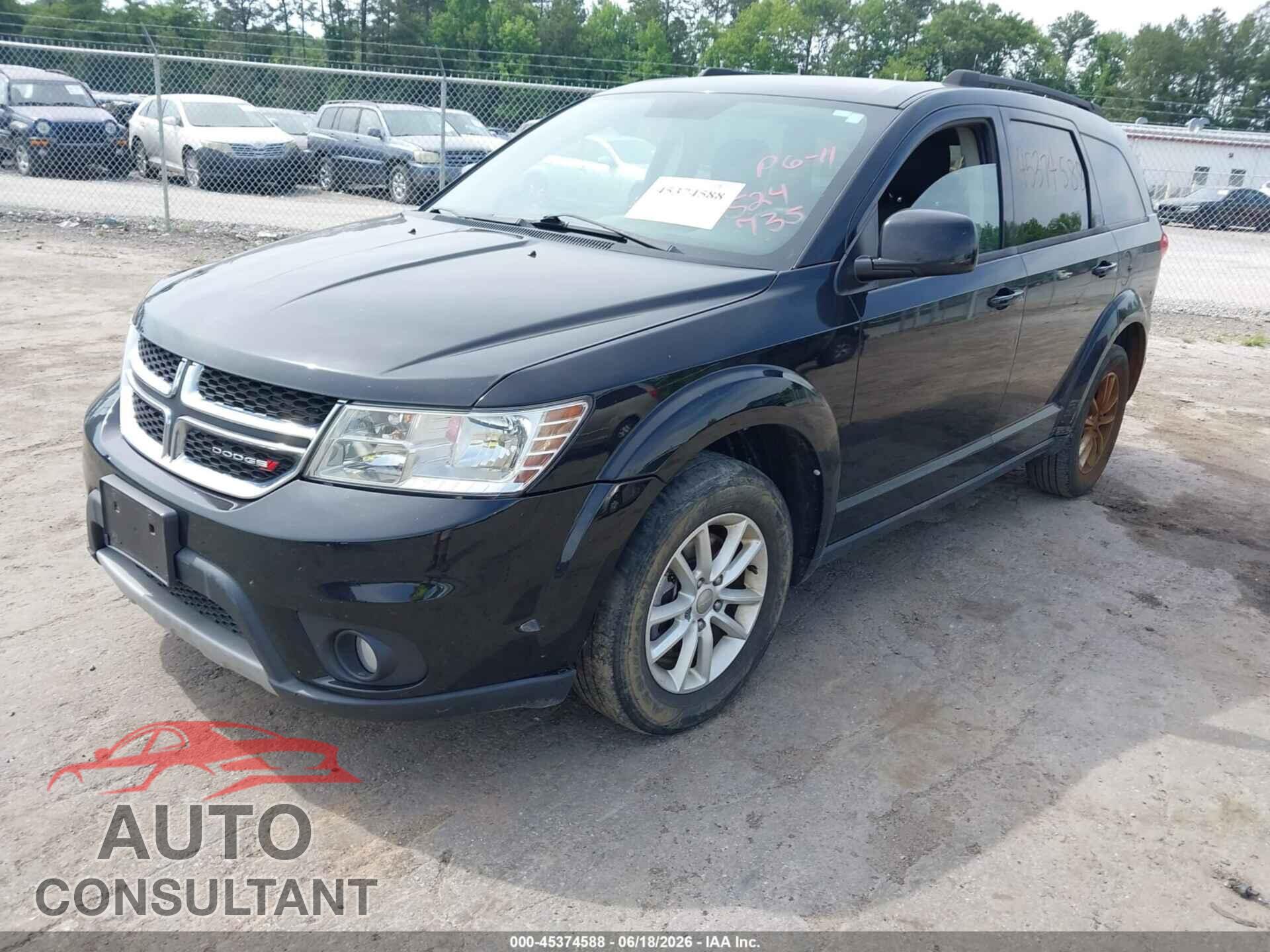 DODGE JOURNEY 2015 - 3C4PDCBGXFT524735