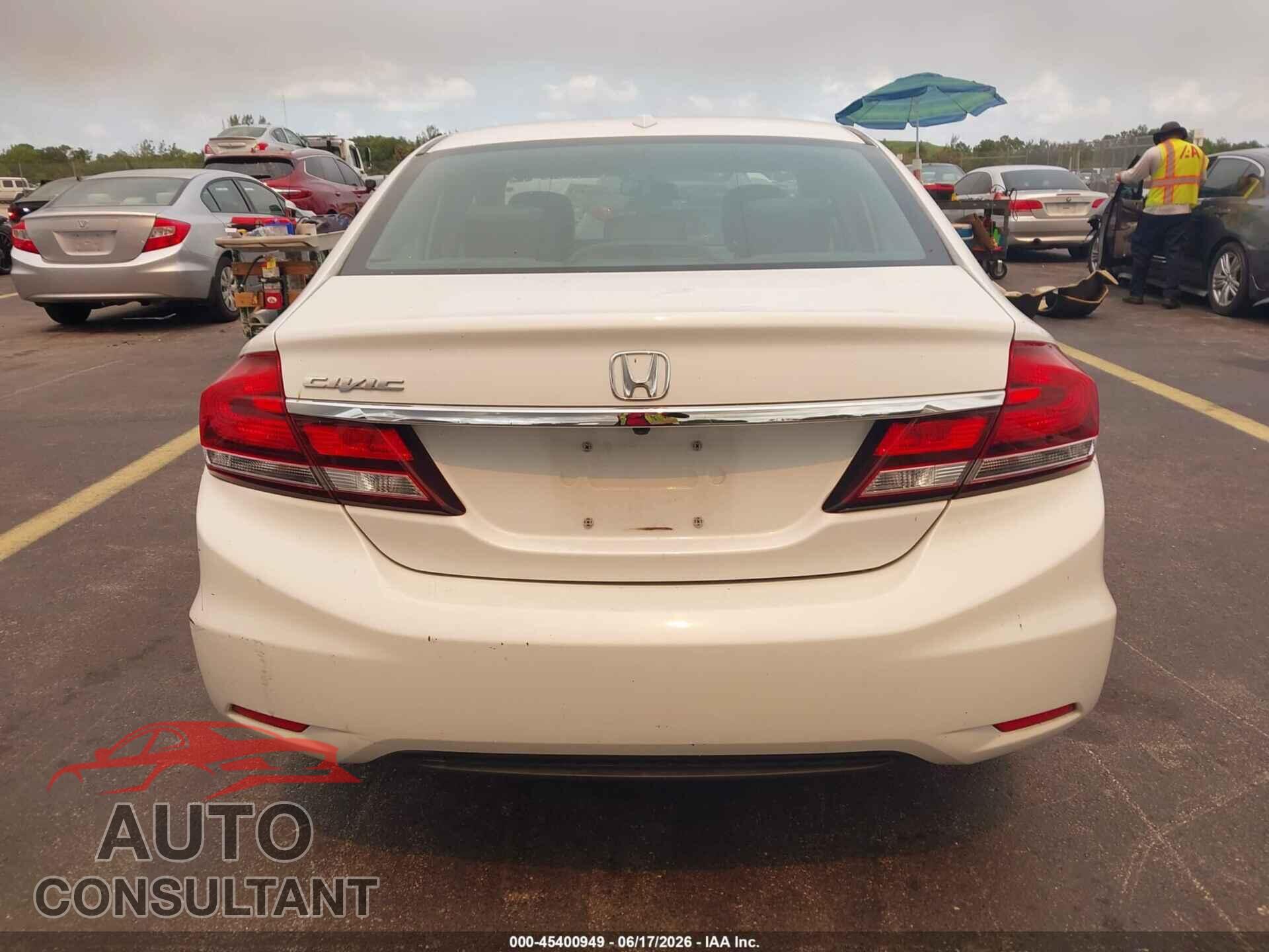HONDA CIVIC 2013 - 19XFB2F96DE009353