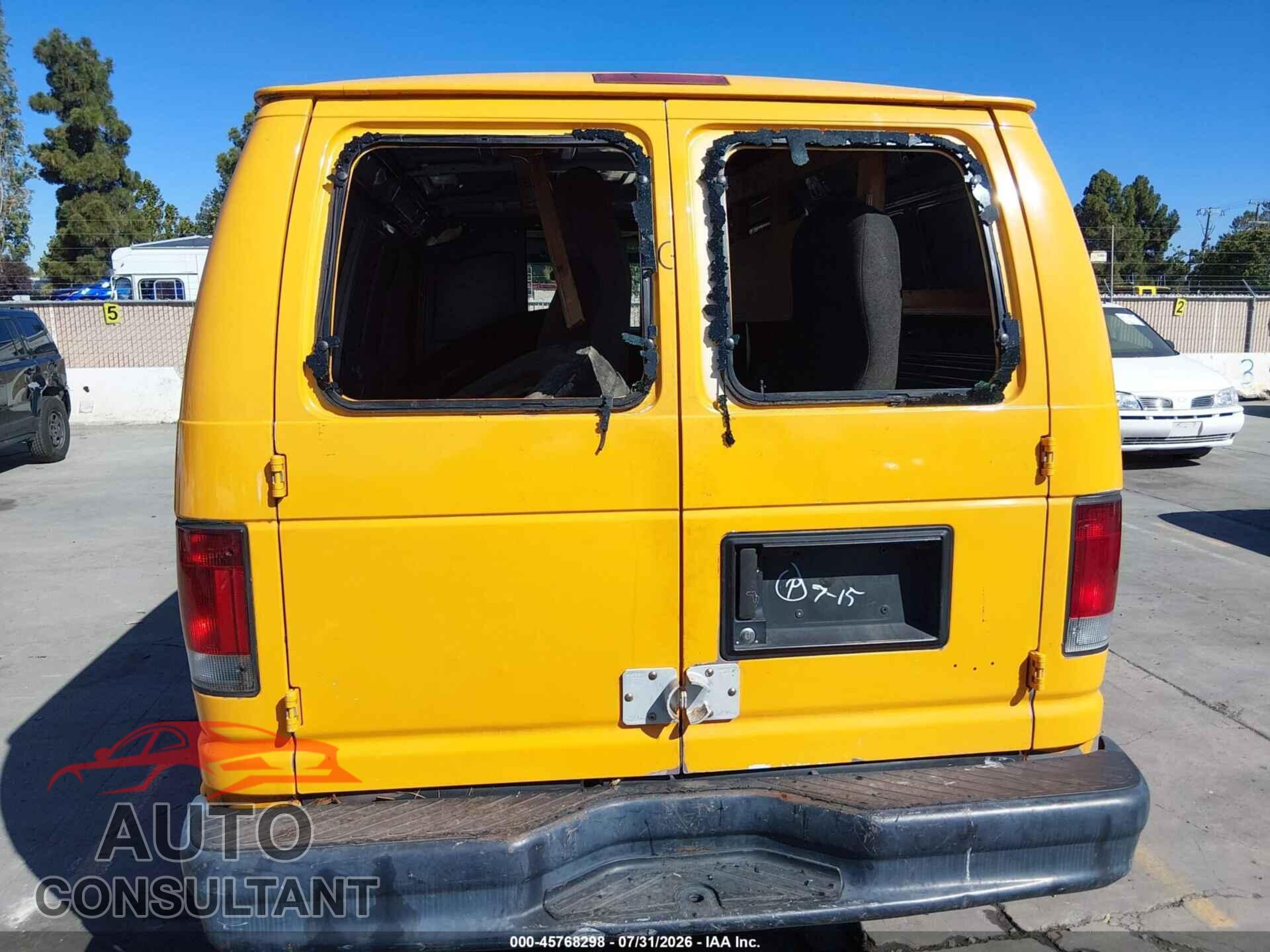 FORD E-250 2012 - 1FTNE2EL8CDB35102
