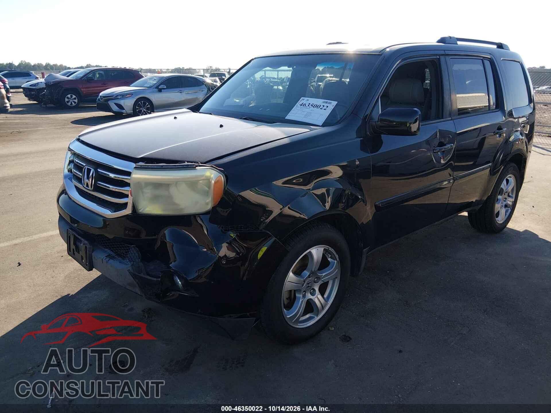 HONDA PILOT 2015 - 5FNYF3H54FB012486