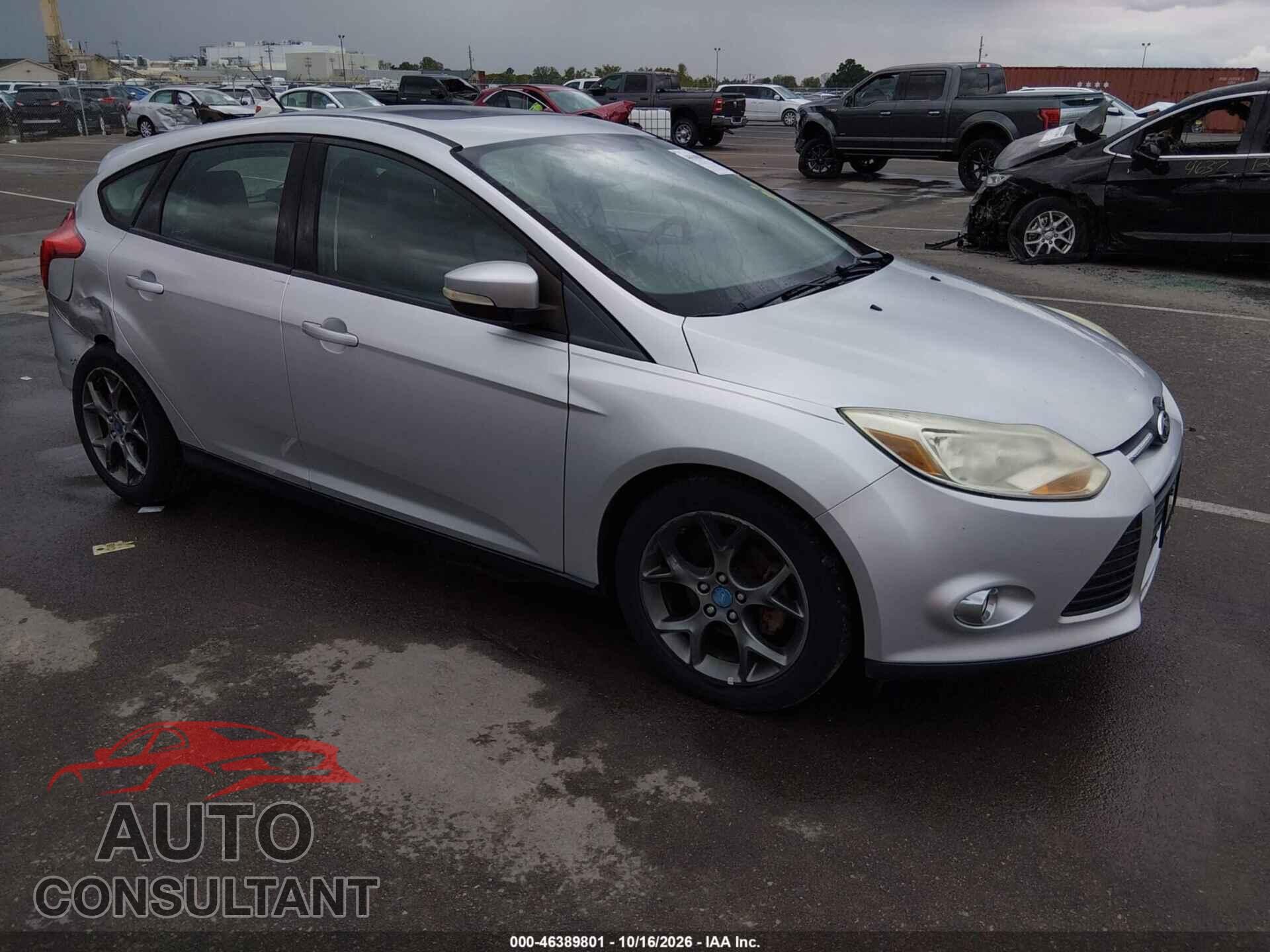 FORD FOCUS 2013 - 1FADP3K29DL267516