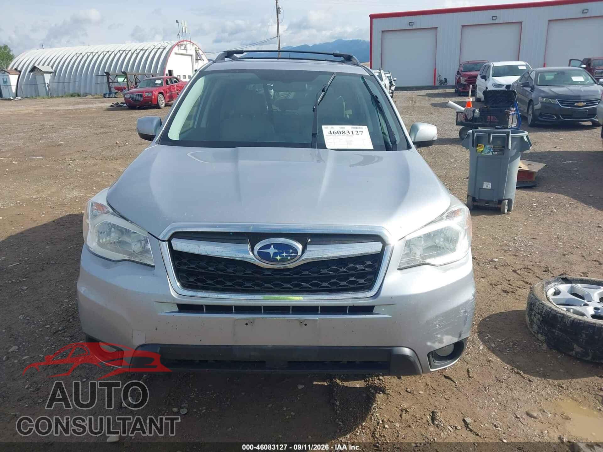 SUBARU FORESTER 2015 - JF2SJAUC9FH834666